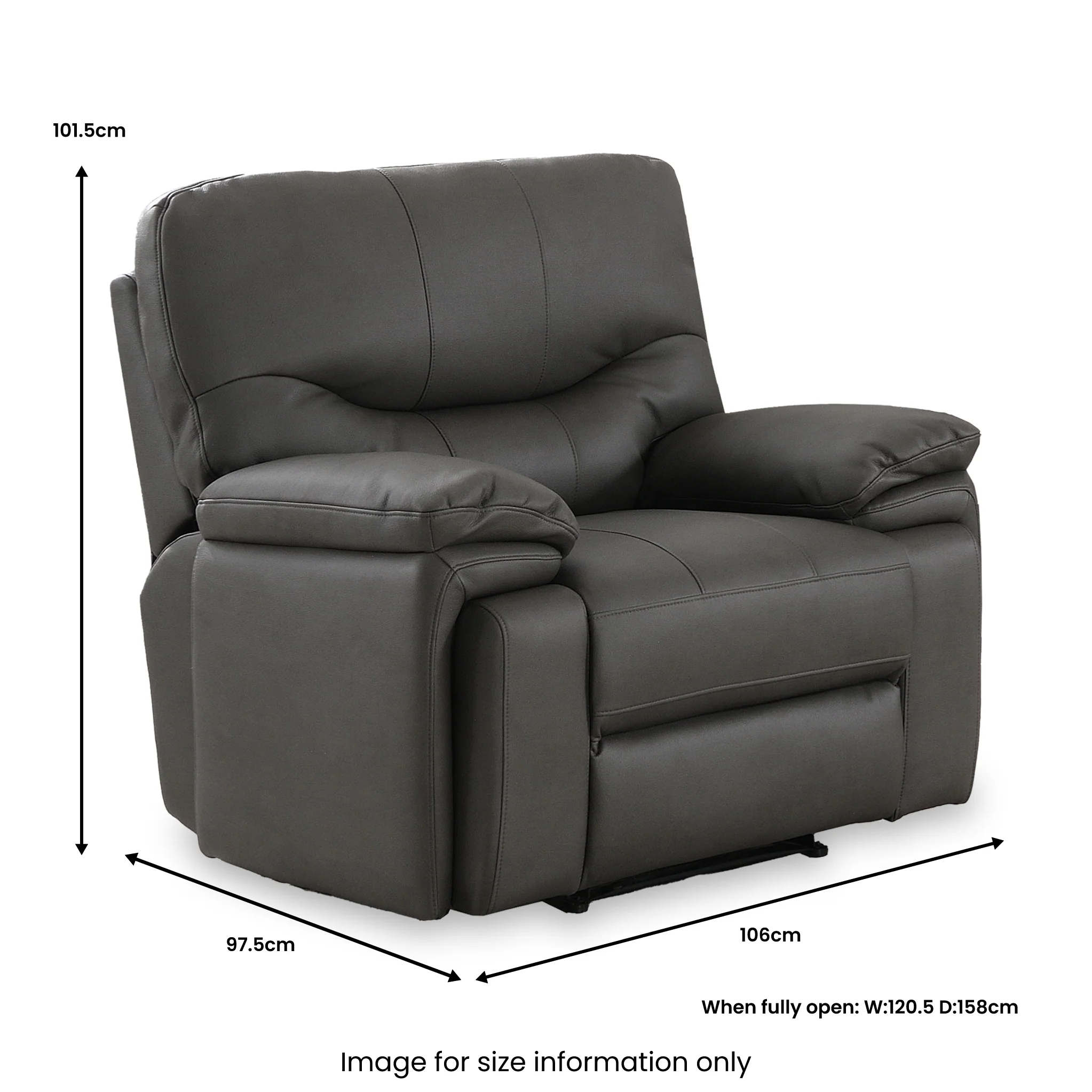 Cooper Tech Dual Power Recliner Armchair - Image 12