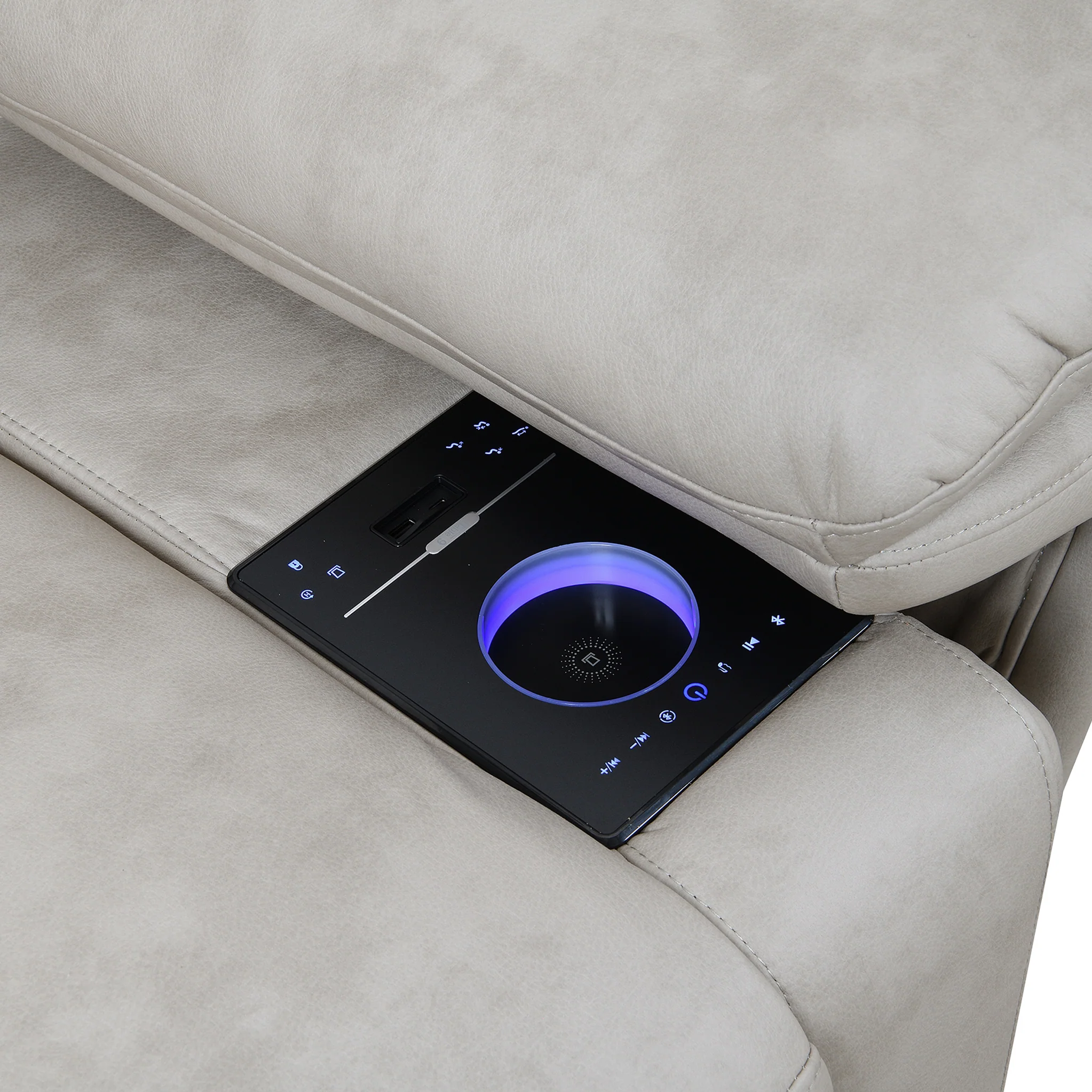 Cooper Tech Dual Power Recliner Armchair - Image 3