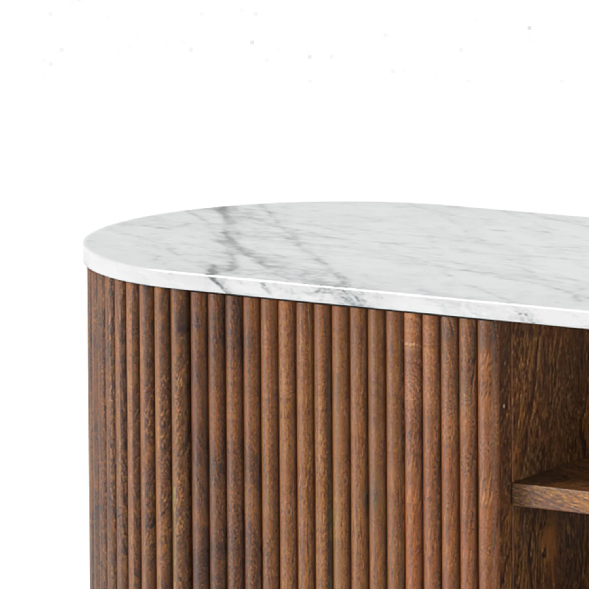 Milo Mango & Marble Fluted Wide TV Media Unit - Image 19