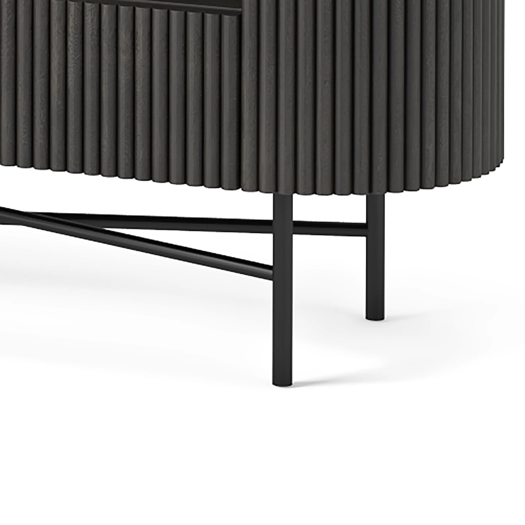 Milo Mango & Marble Fluted TV Media Unit - Image 15