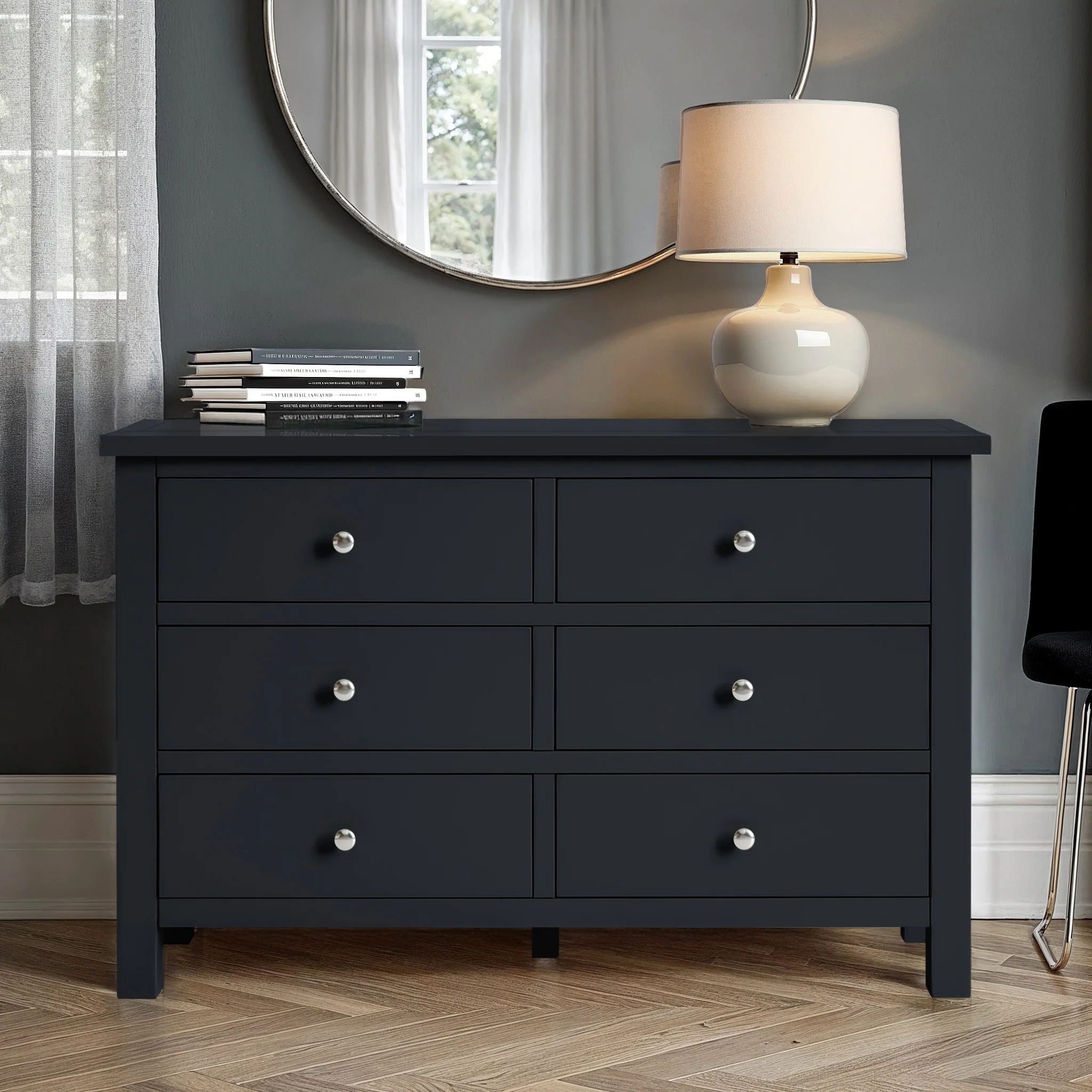 Cornish 6 Drawer Chest - Image 16