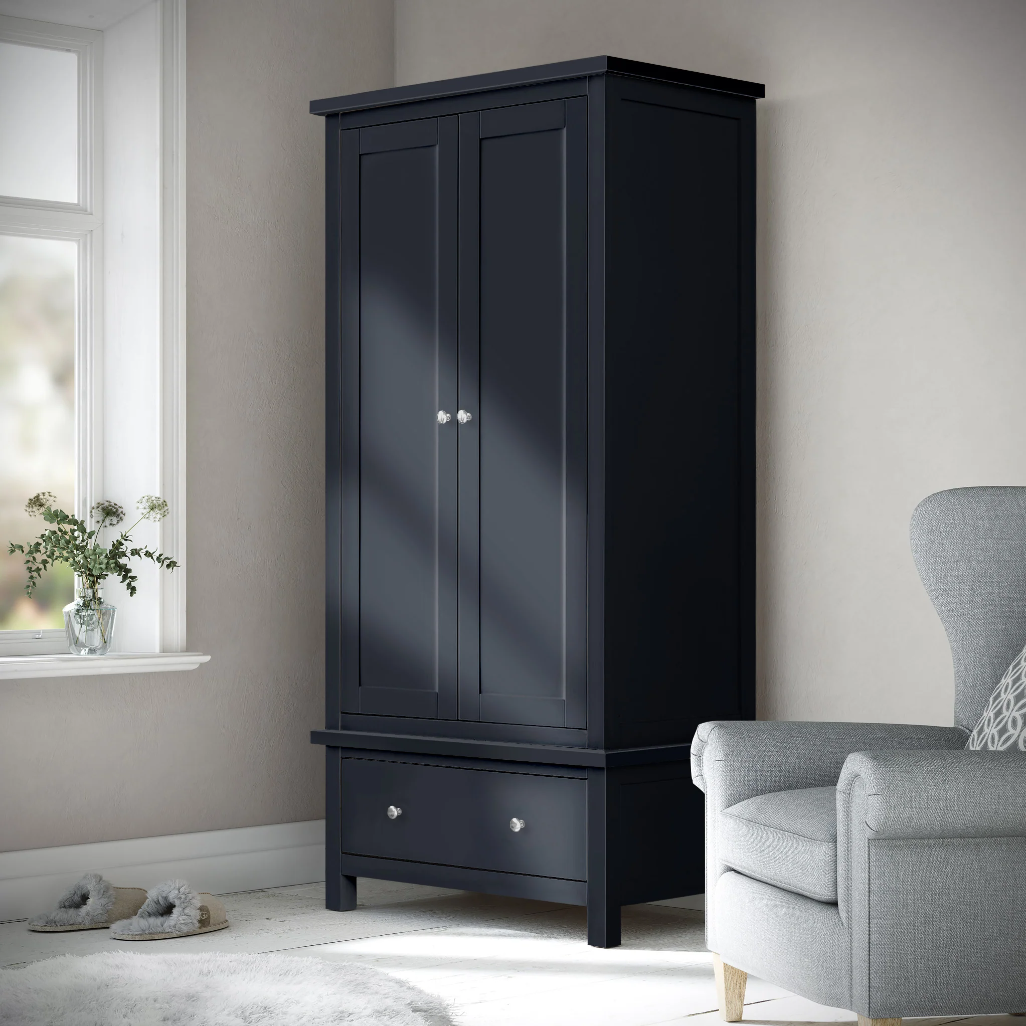 Cornish Double Wardrobe - Image 21