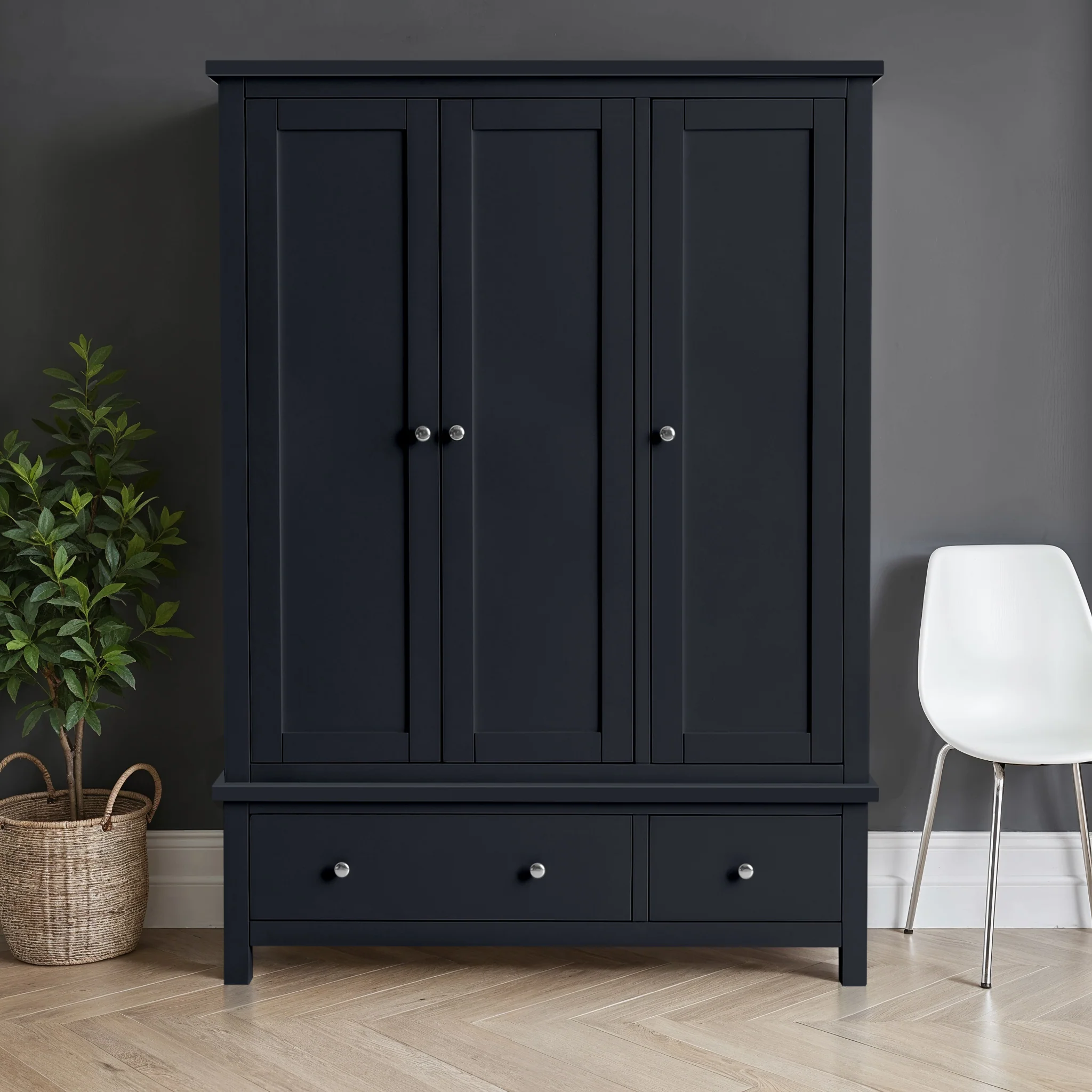 Cornish Triple Wardrobe - Image 24