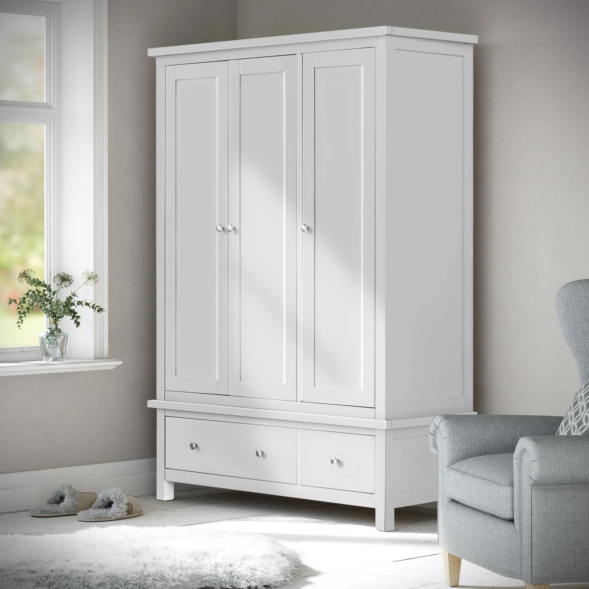 Cornish Triple Wardrobe - Image 5