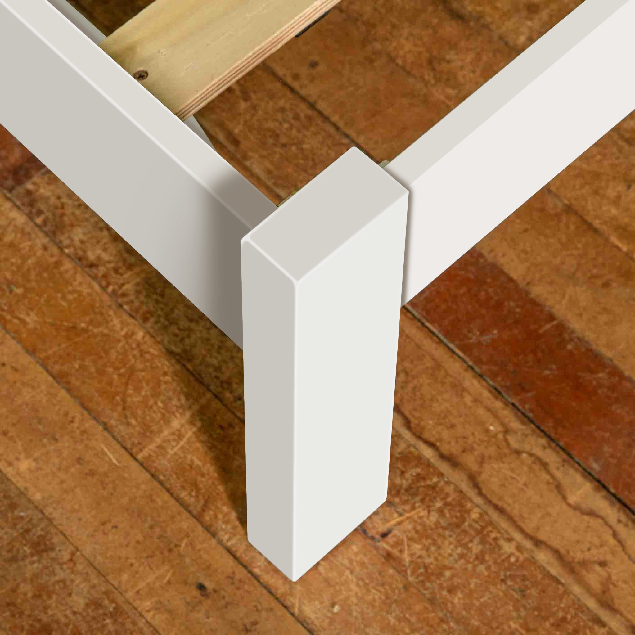 Cornish White Painted Bed Frame - Image 12