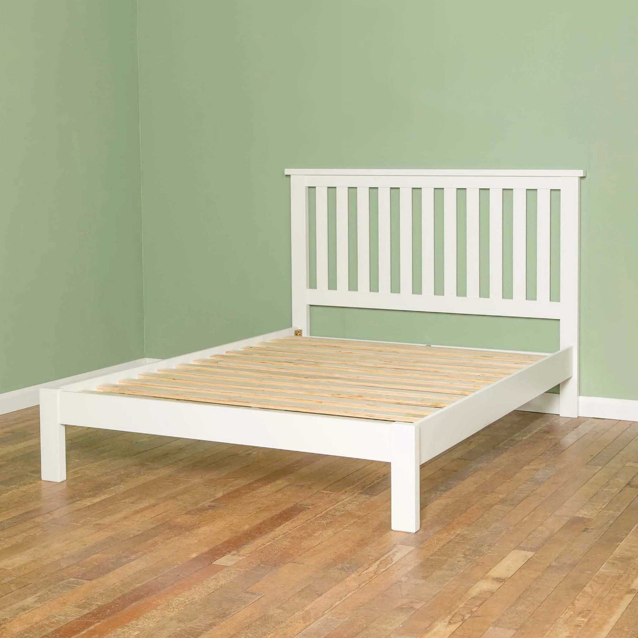 Cornish White Painted Bed Frame - Image 5