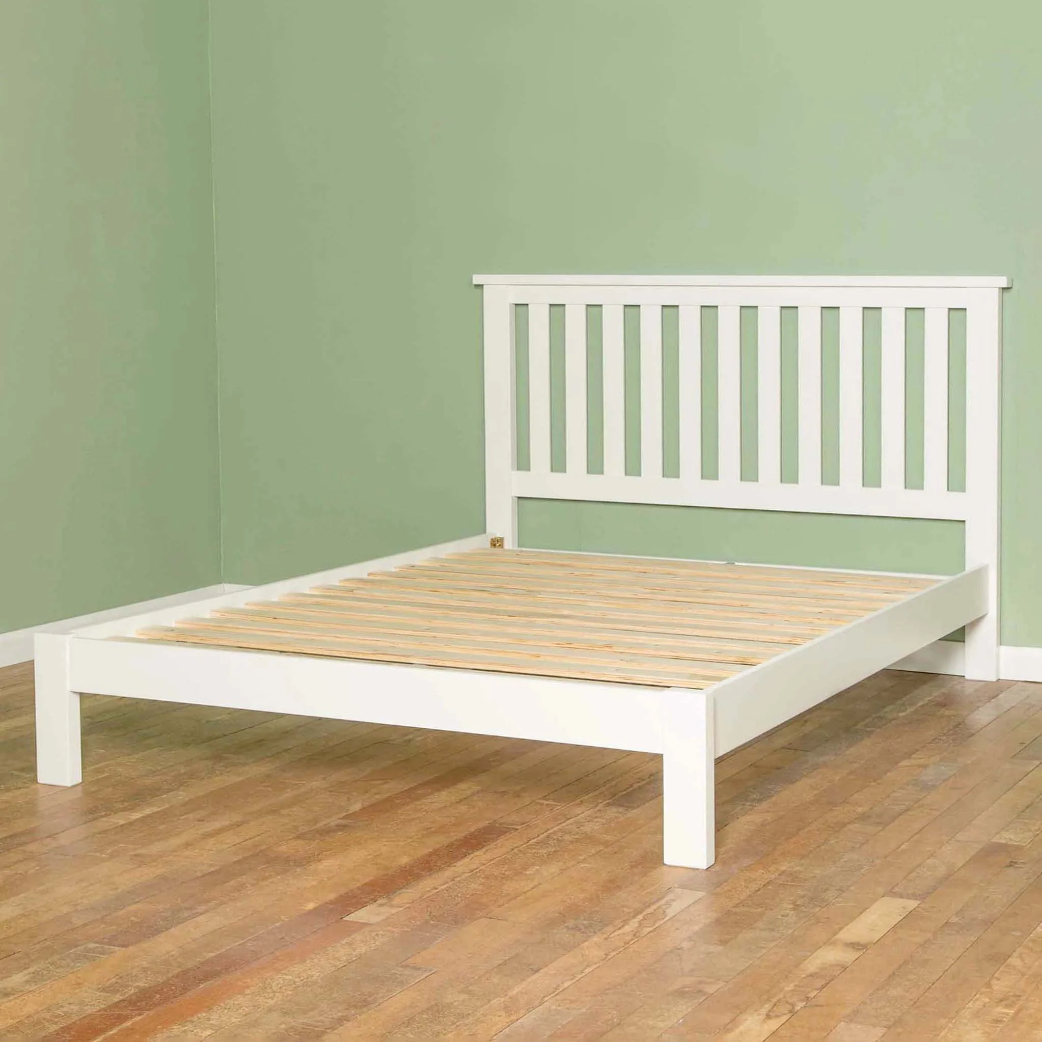 Cornish White Painted Bed Frame - Image 9