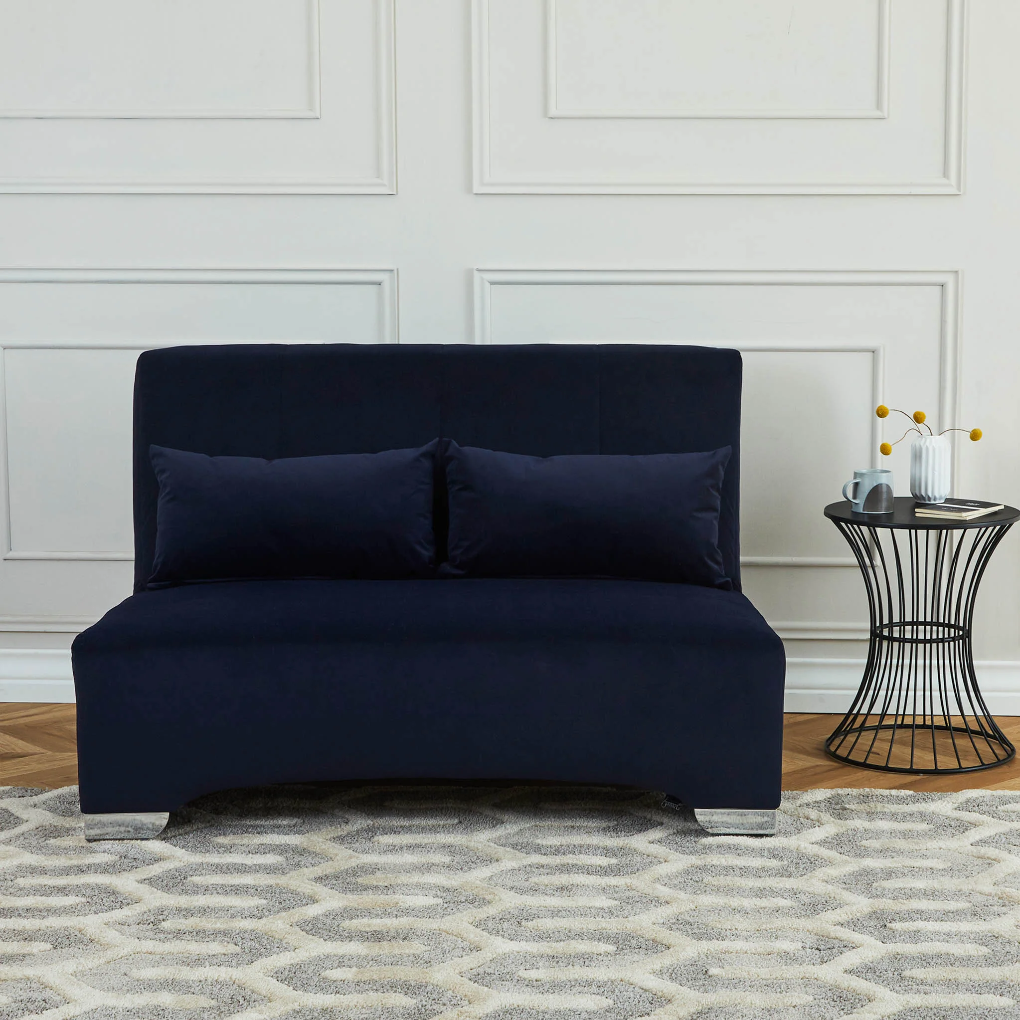 Cortez Velvet Sofa Bed - Image 11