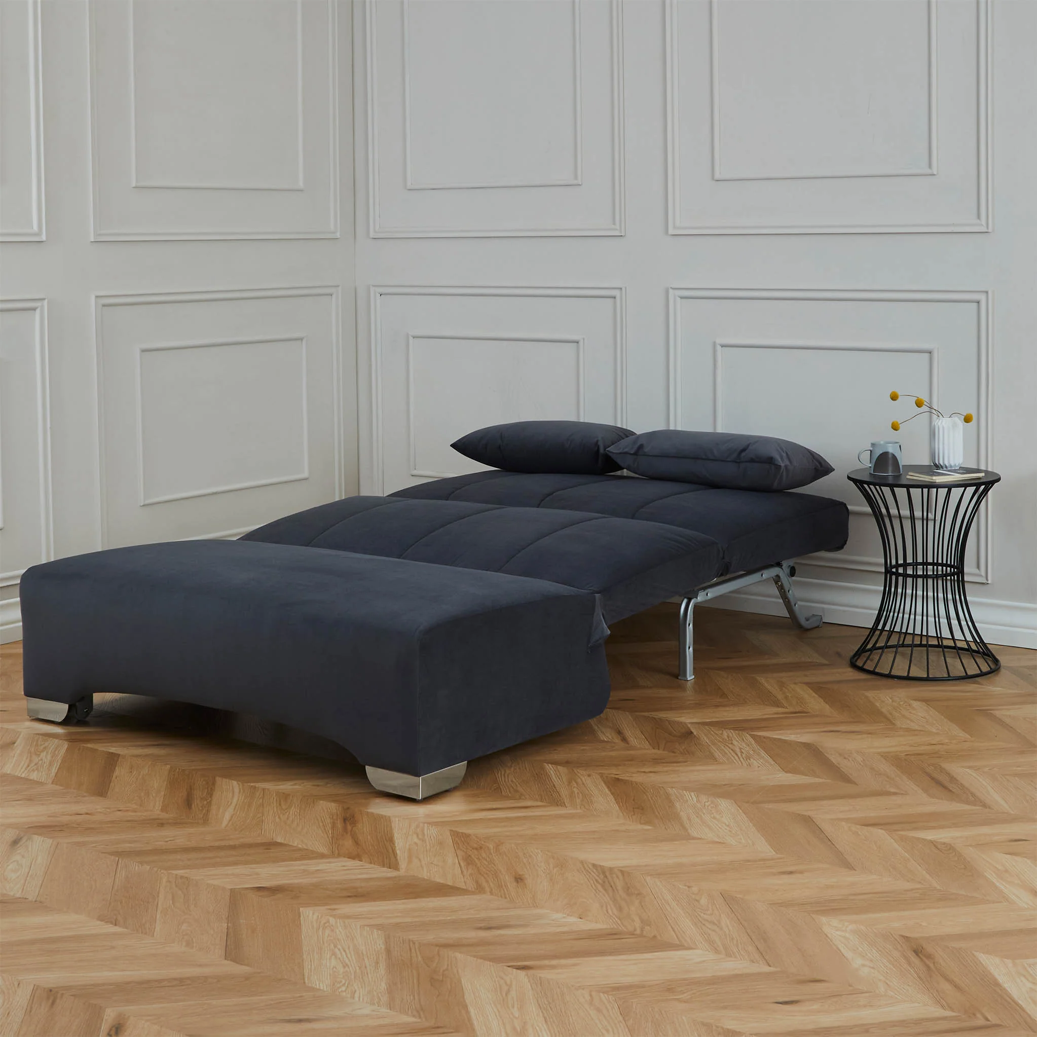 Cortez Velvet Sofa Bed - Image 12