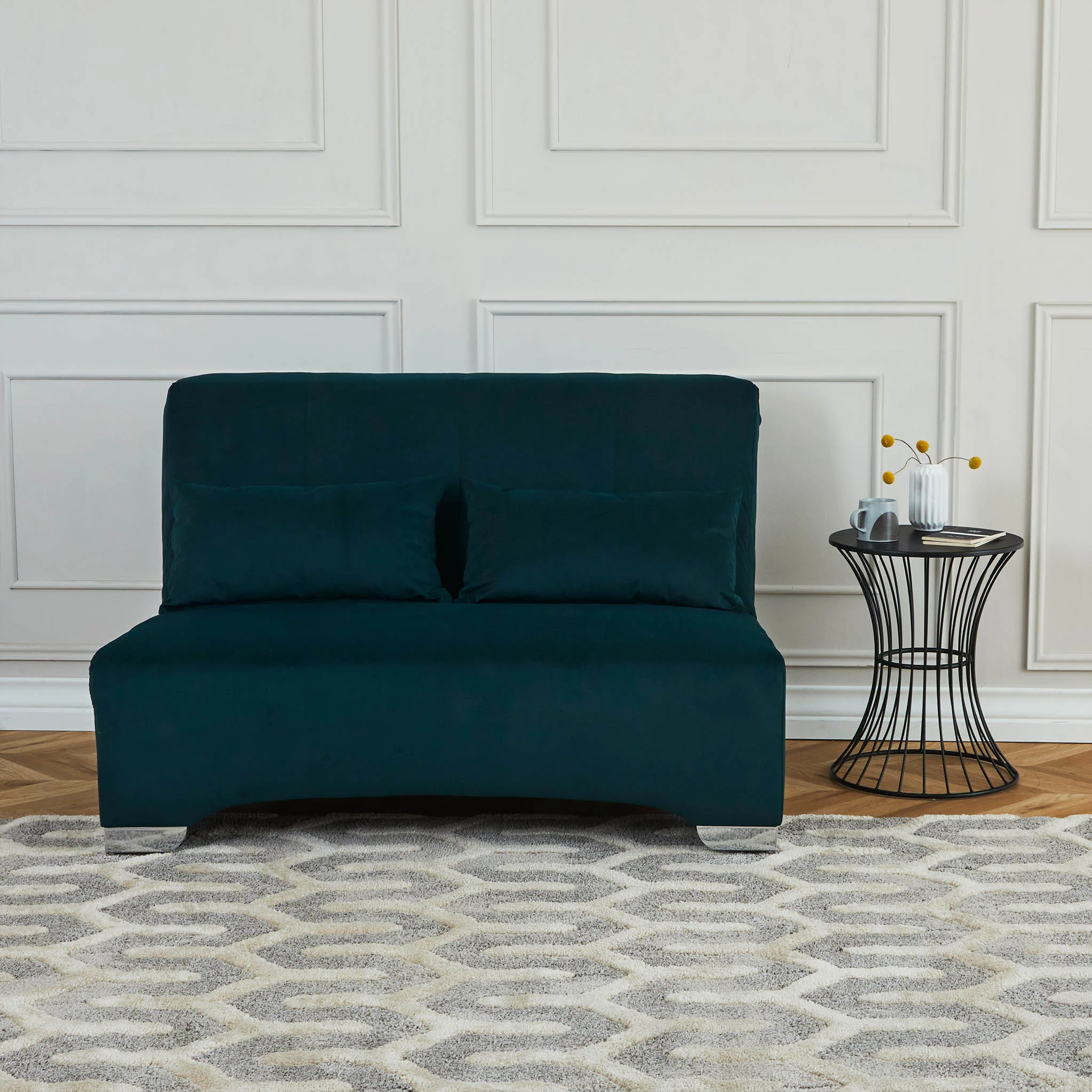 Cortez Velvet Sofa Bed - Image 3