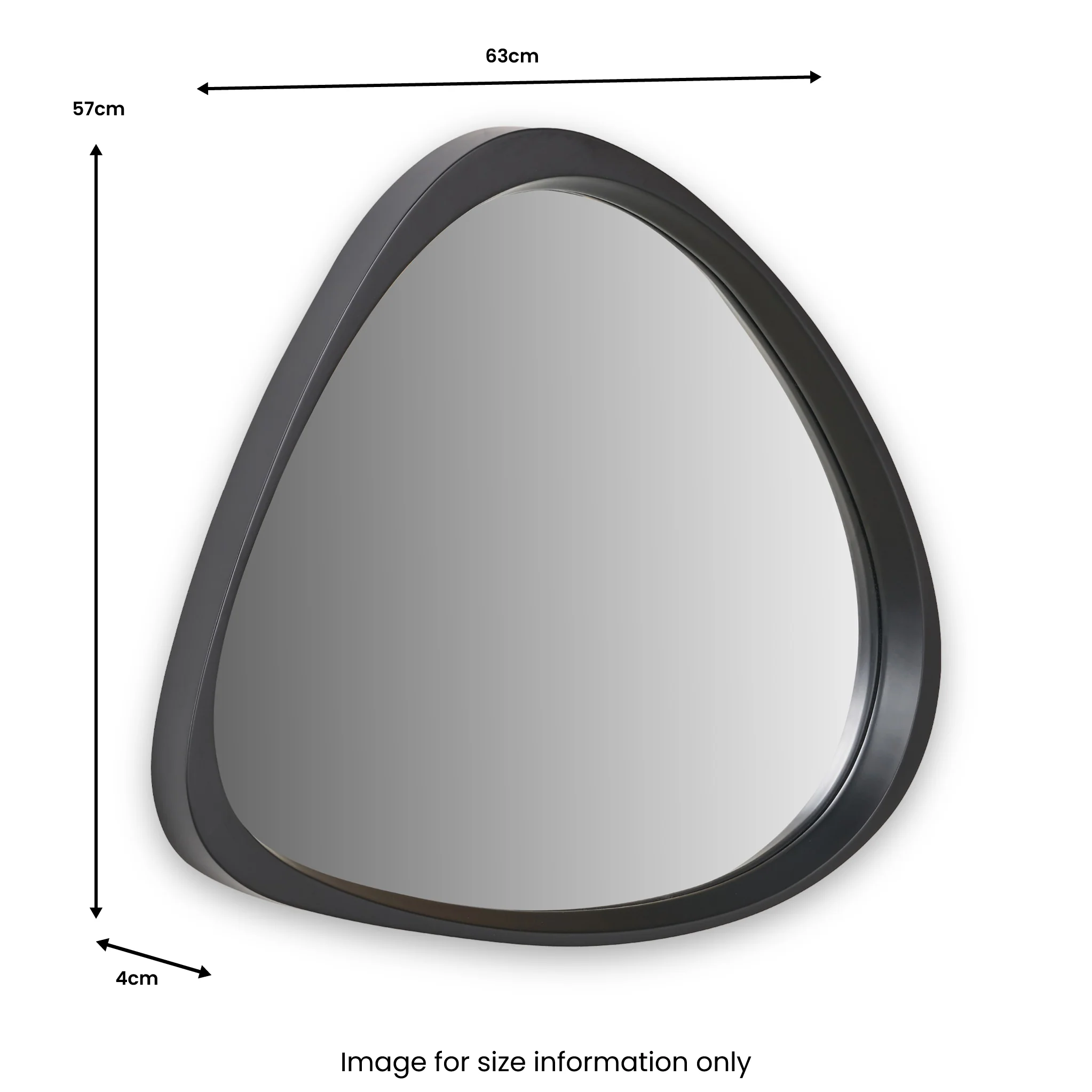 Cosmo Curved Wall Mirror - Image 8