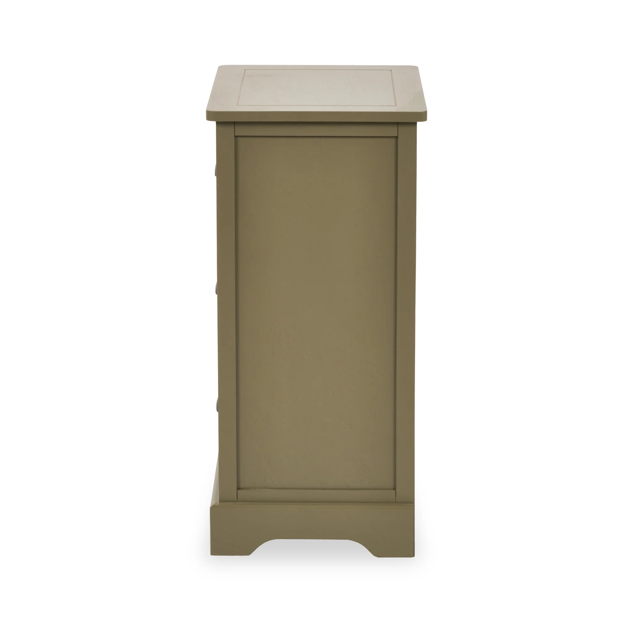 Croft Pine 3 Drawer Bedside Table - Image 7