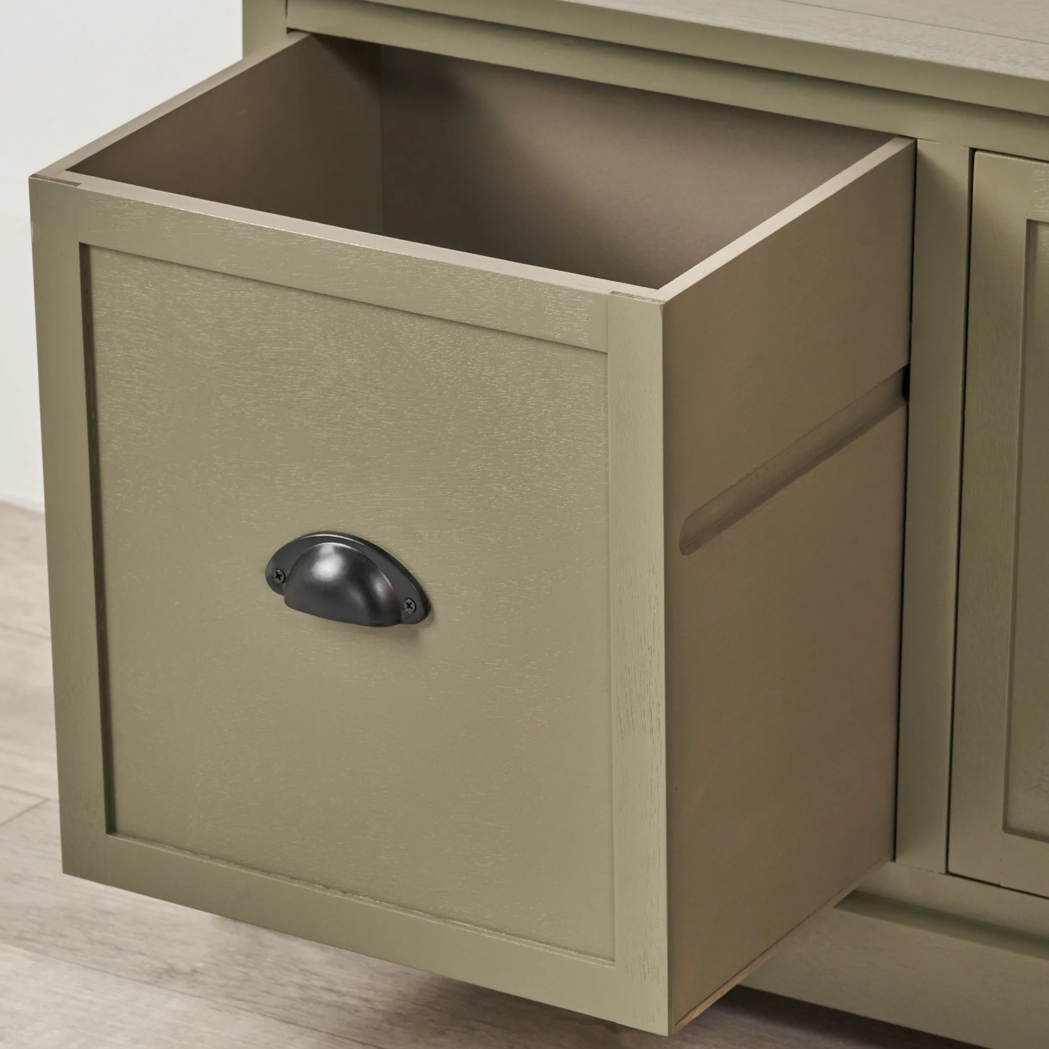 Croft Pine 3 Drawer Storage Bench - Image 14