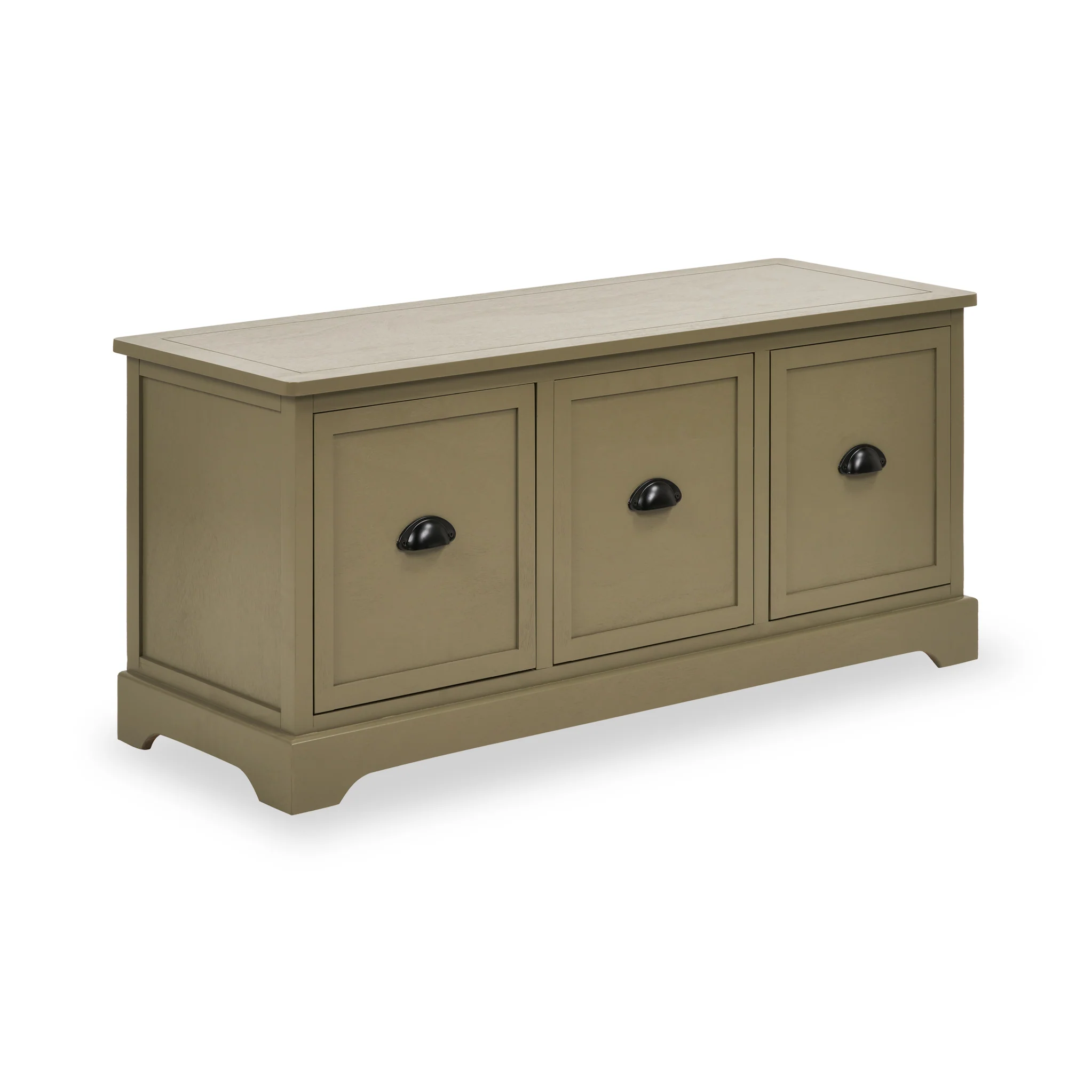 Croft Pine 3 Drawer Storage Bench - Image 9