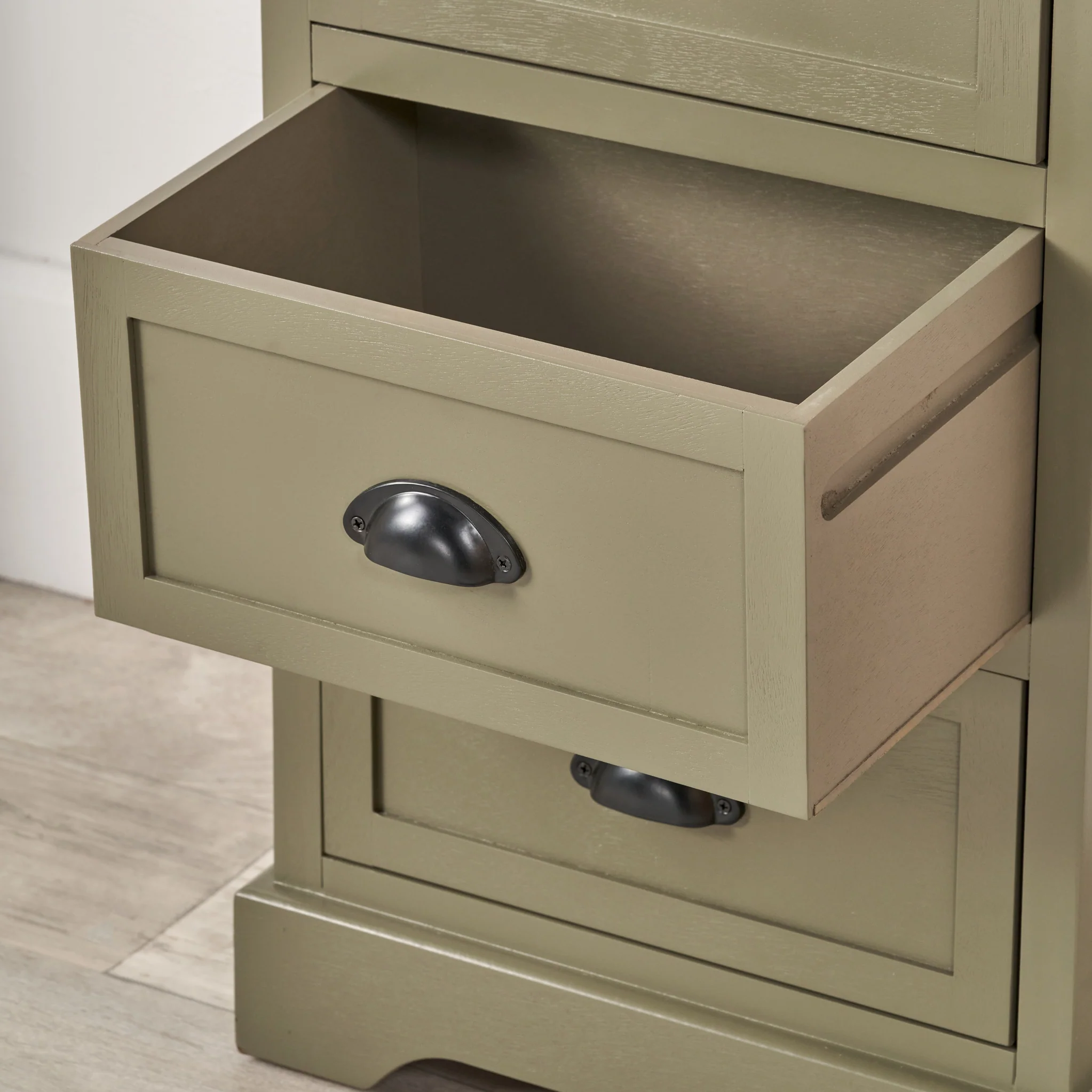 Croft Pine 5 Drawer Tallboy - Image 6