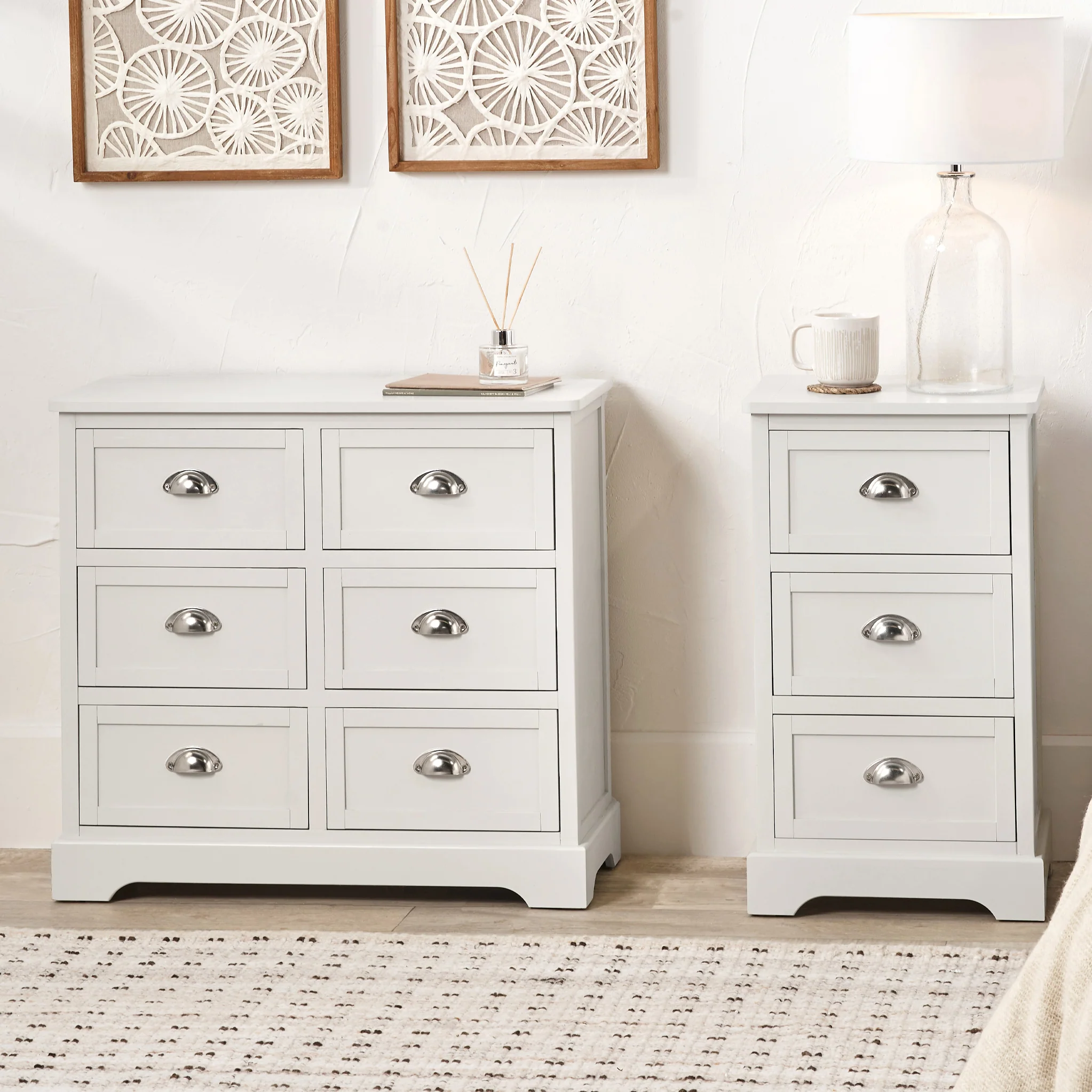Croft Pine 6 Drawer Chest of Drawers - Image 2