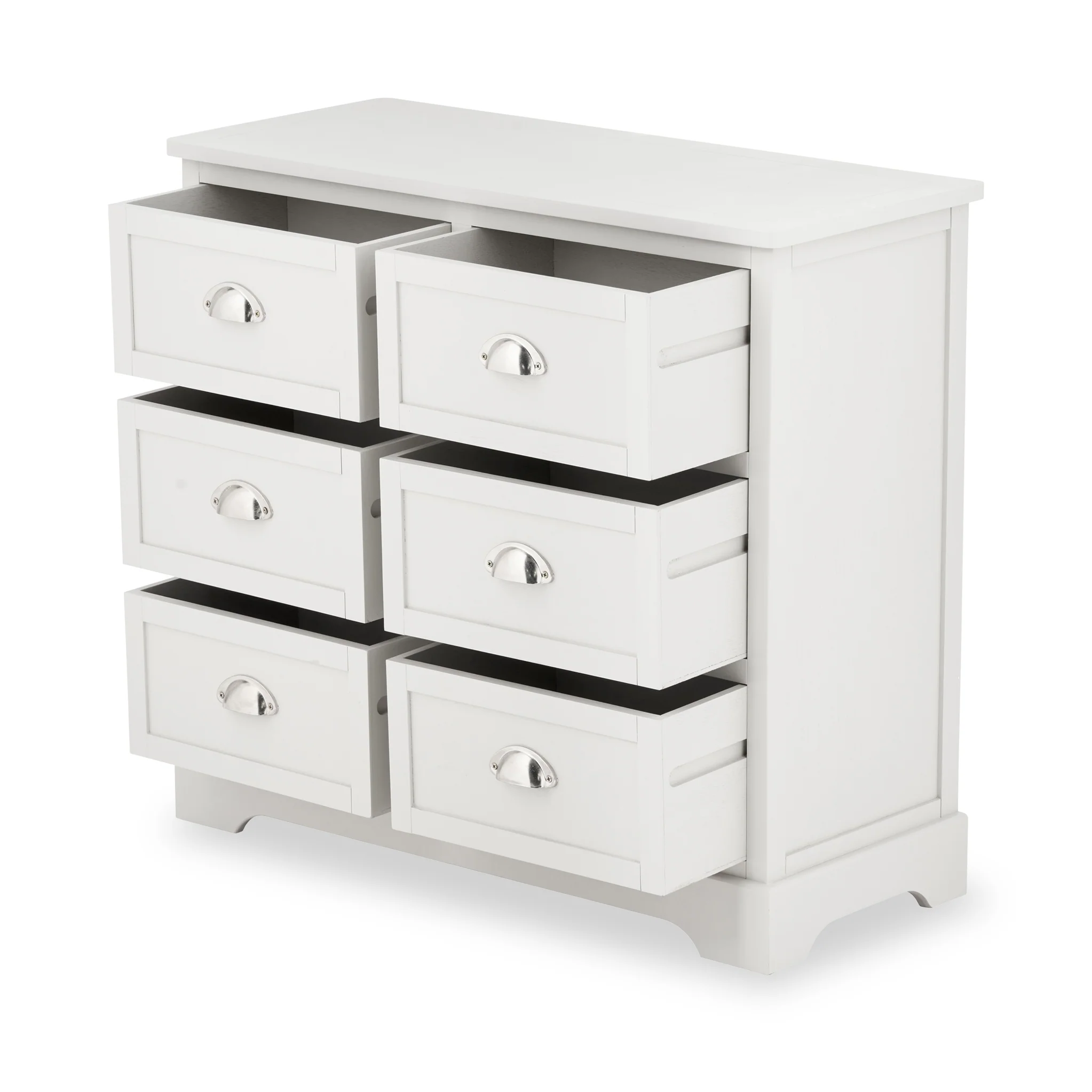 Croft Pine 6 Drawer Chest of Drawers - Image 4
