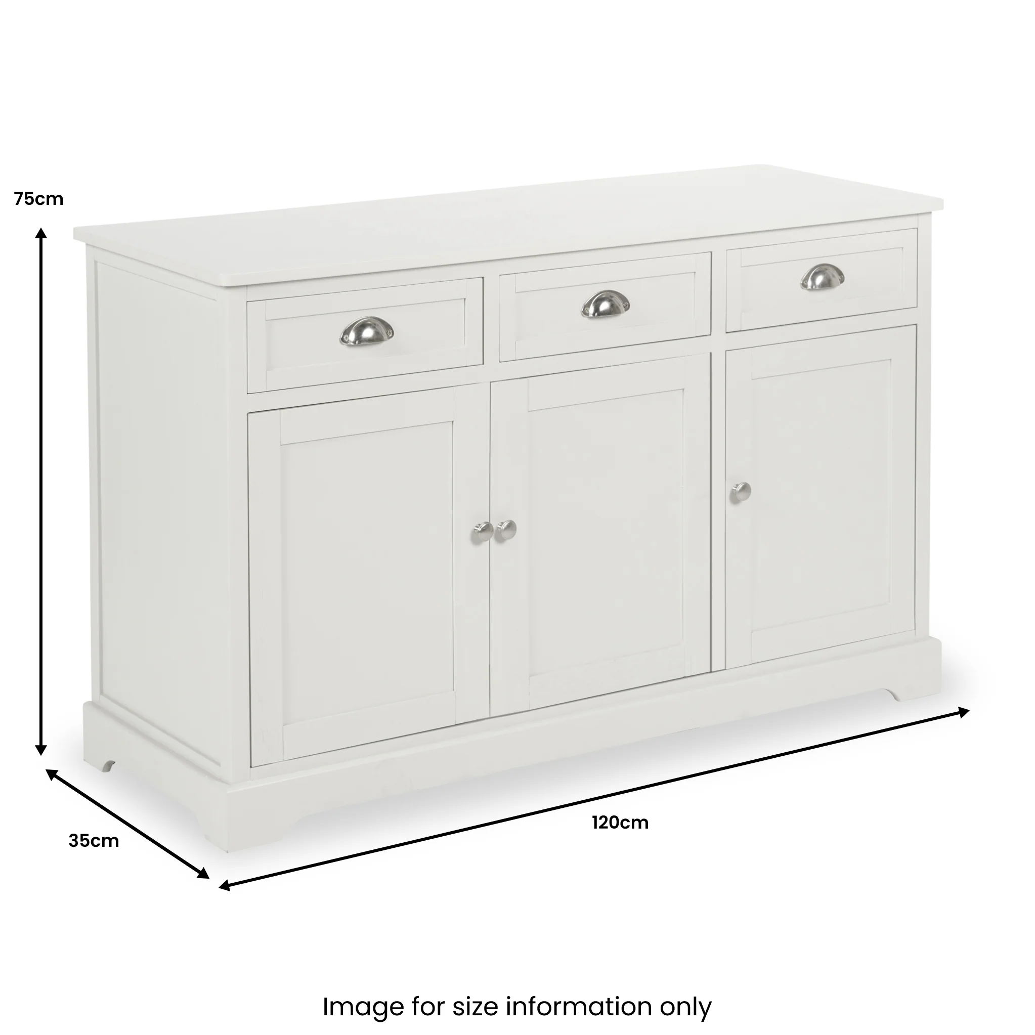 Croft Pine Large Sideboard - Image 20