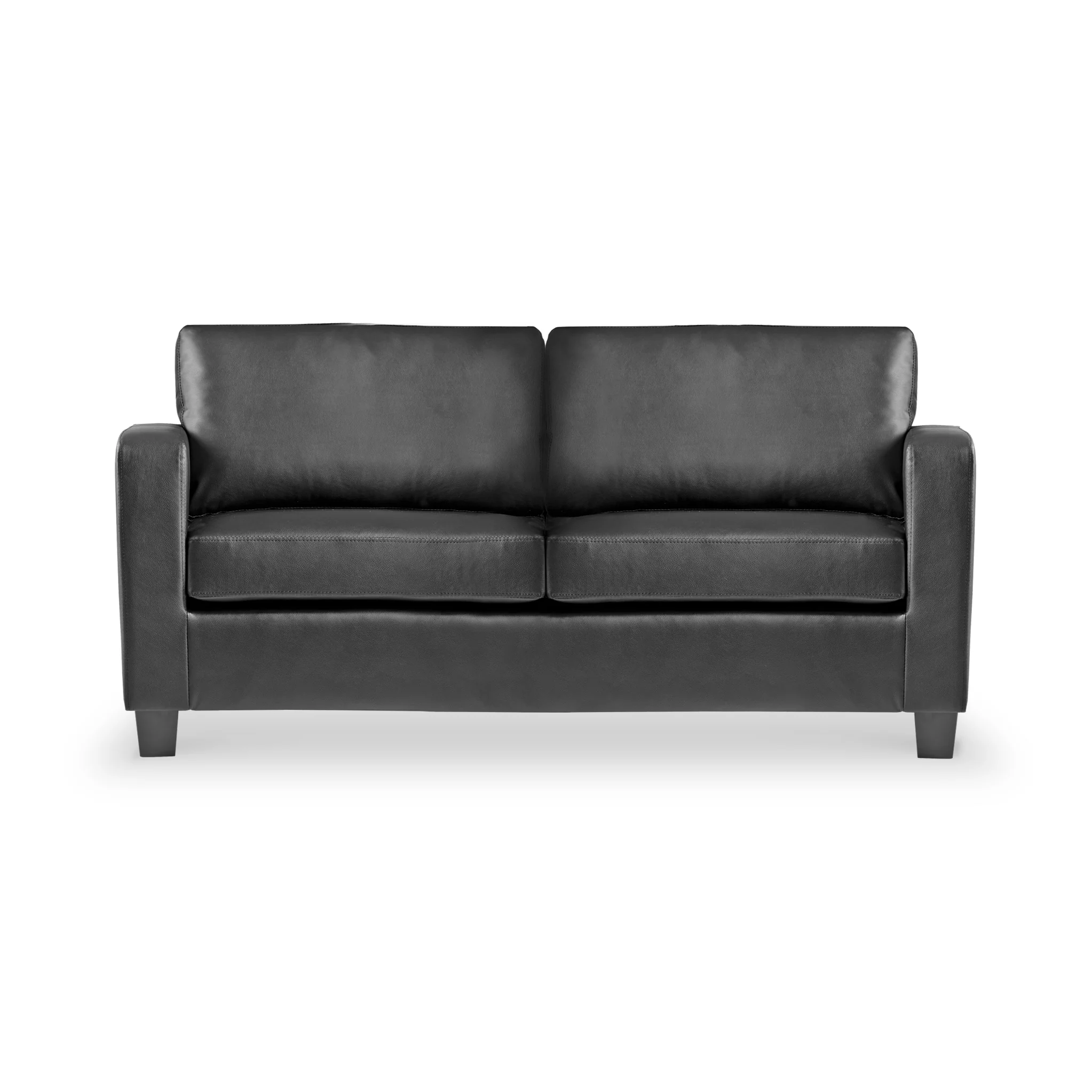 Cullen Faux Leather 3 Seater Sofa - Image 3