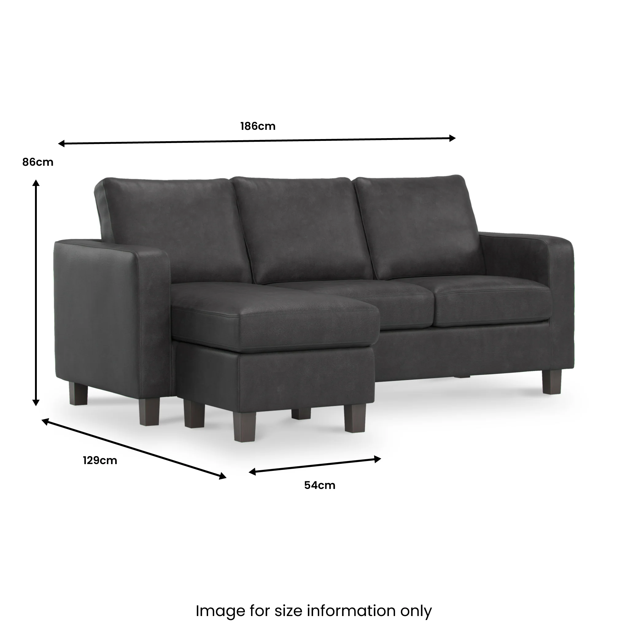 Cullen Reversible Chaise Sofa - Image 6