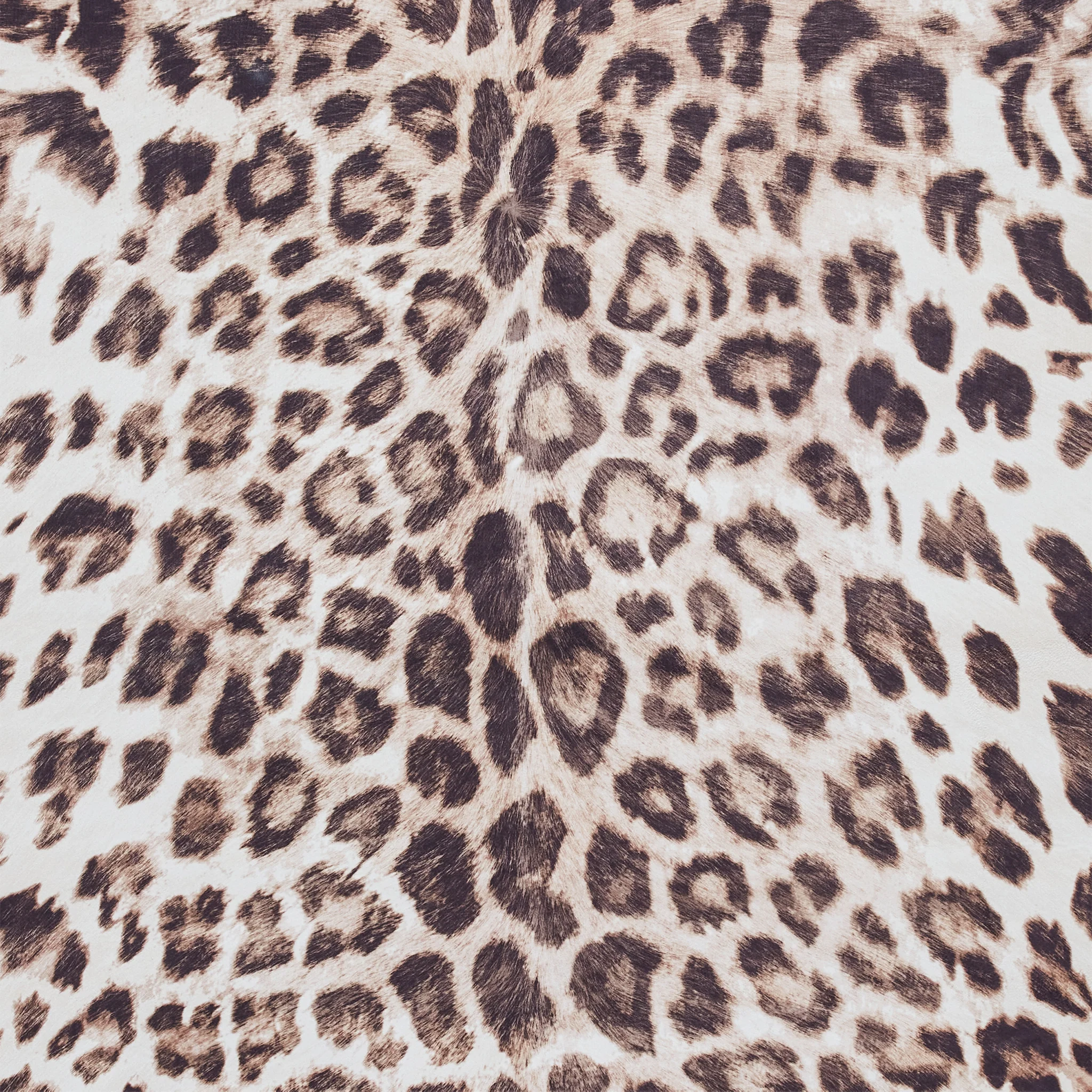 Dakar Faux Fur Leopard Print Rug - Image 7