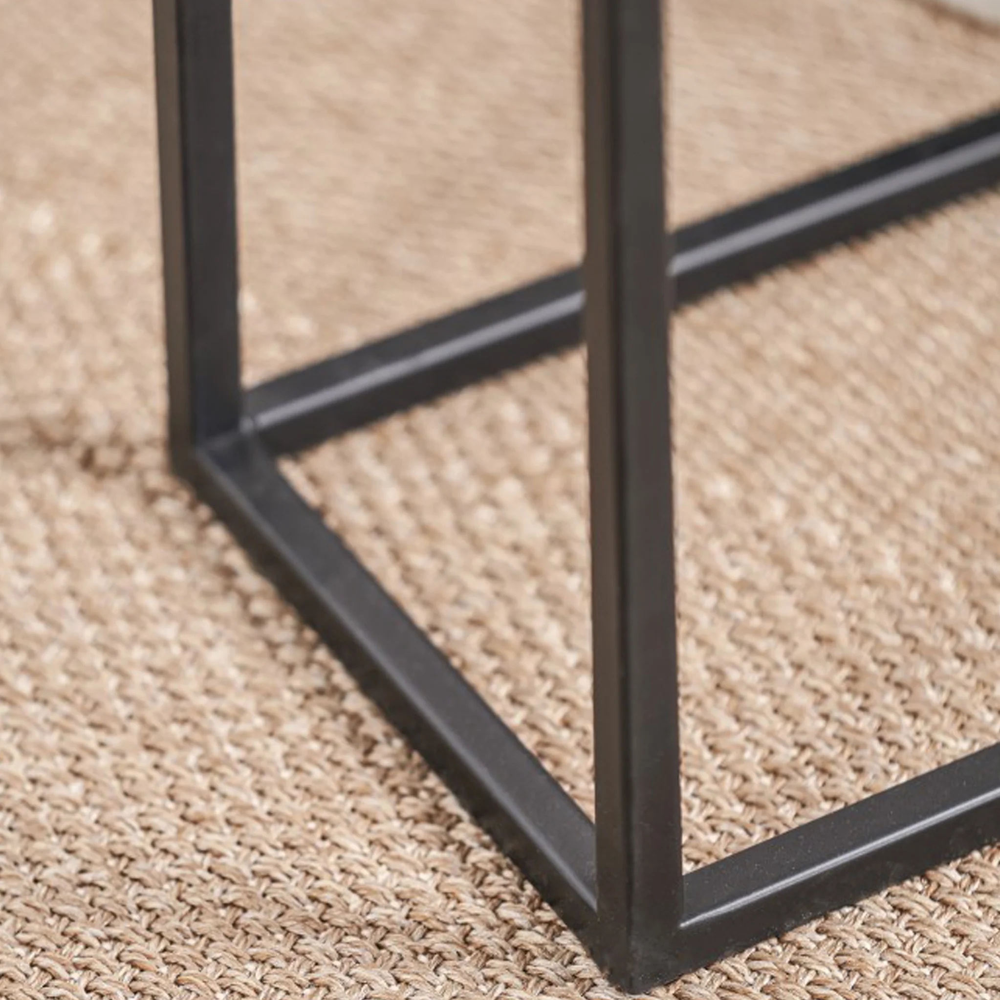 Daley Concrete Effect Side Table - Image 5