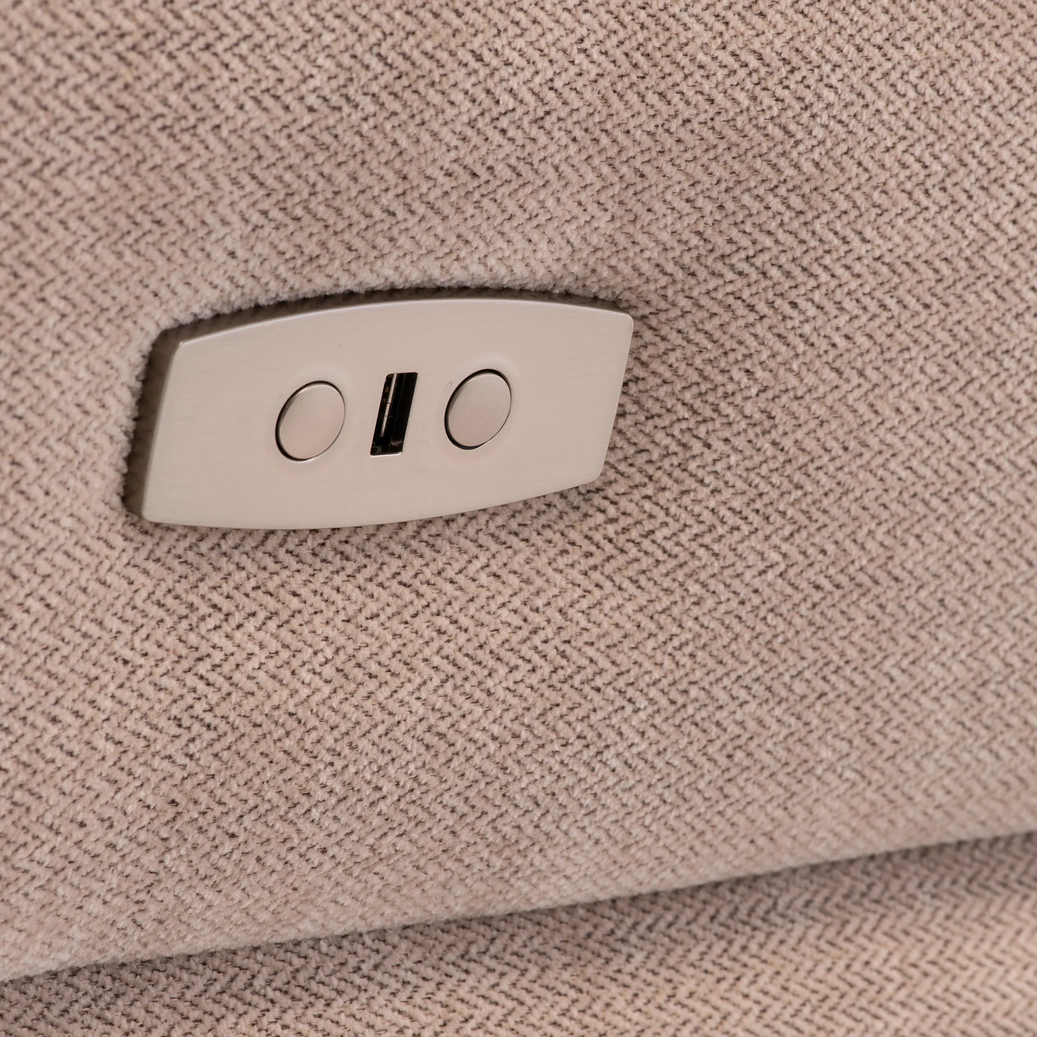 Dalton Fabric Power Reclining 2 Seater Sofa - Image 5