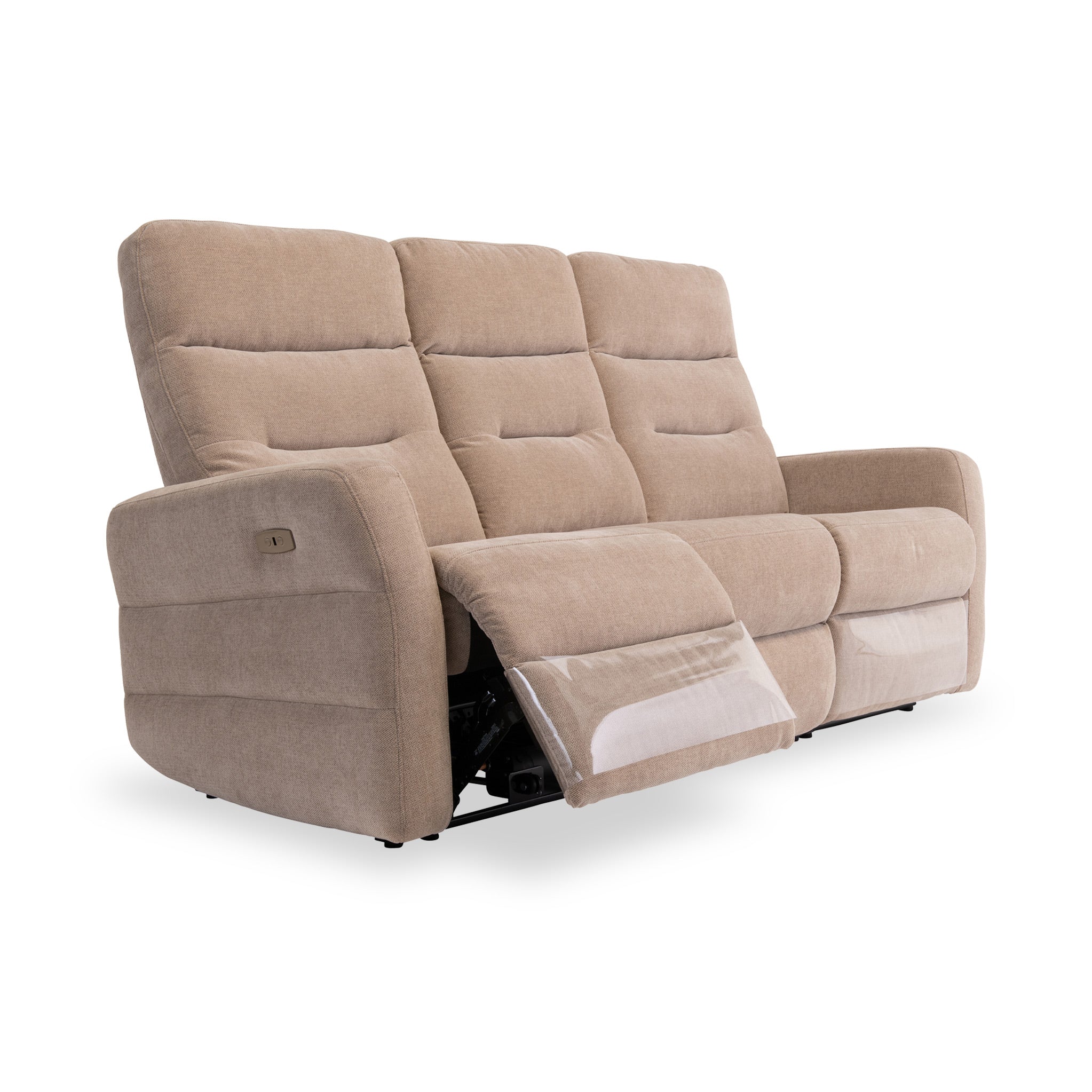 Dalton Fabric Power Reclining 3 Seater Sofa - Image 3