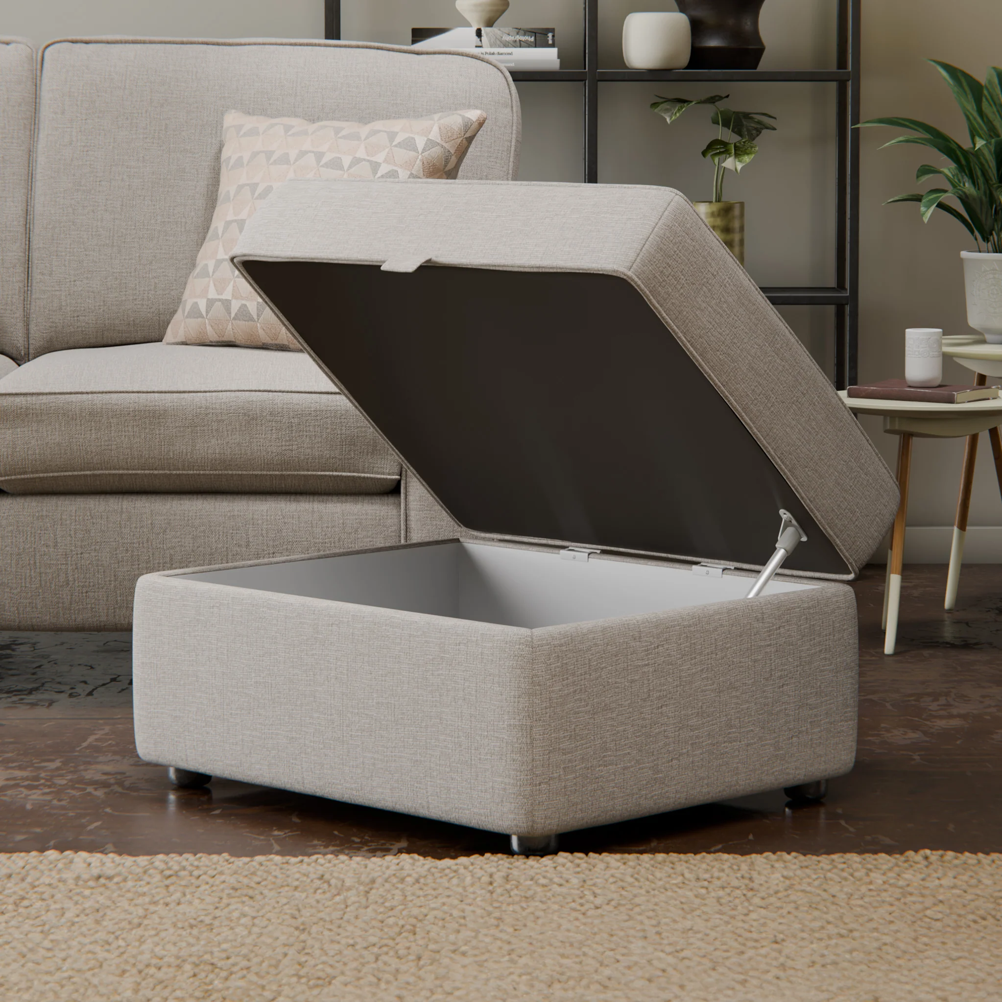 Dartmoor Storage Footstool - Image 2