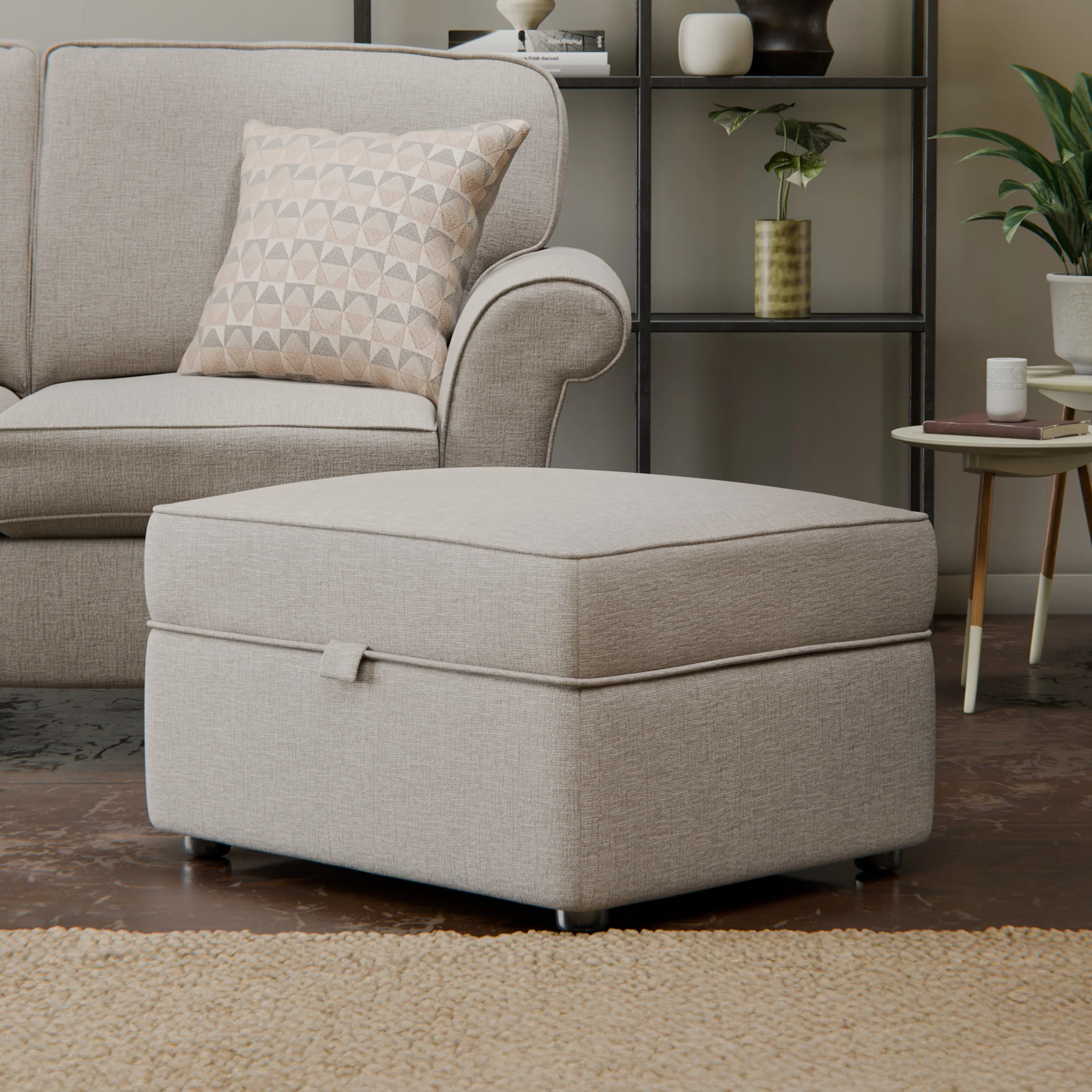 Dartmoor Storage Footstool - Image 3
