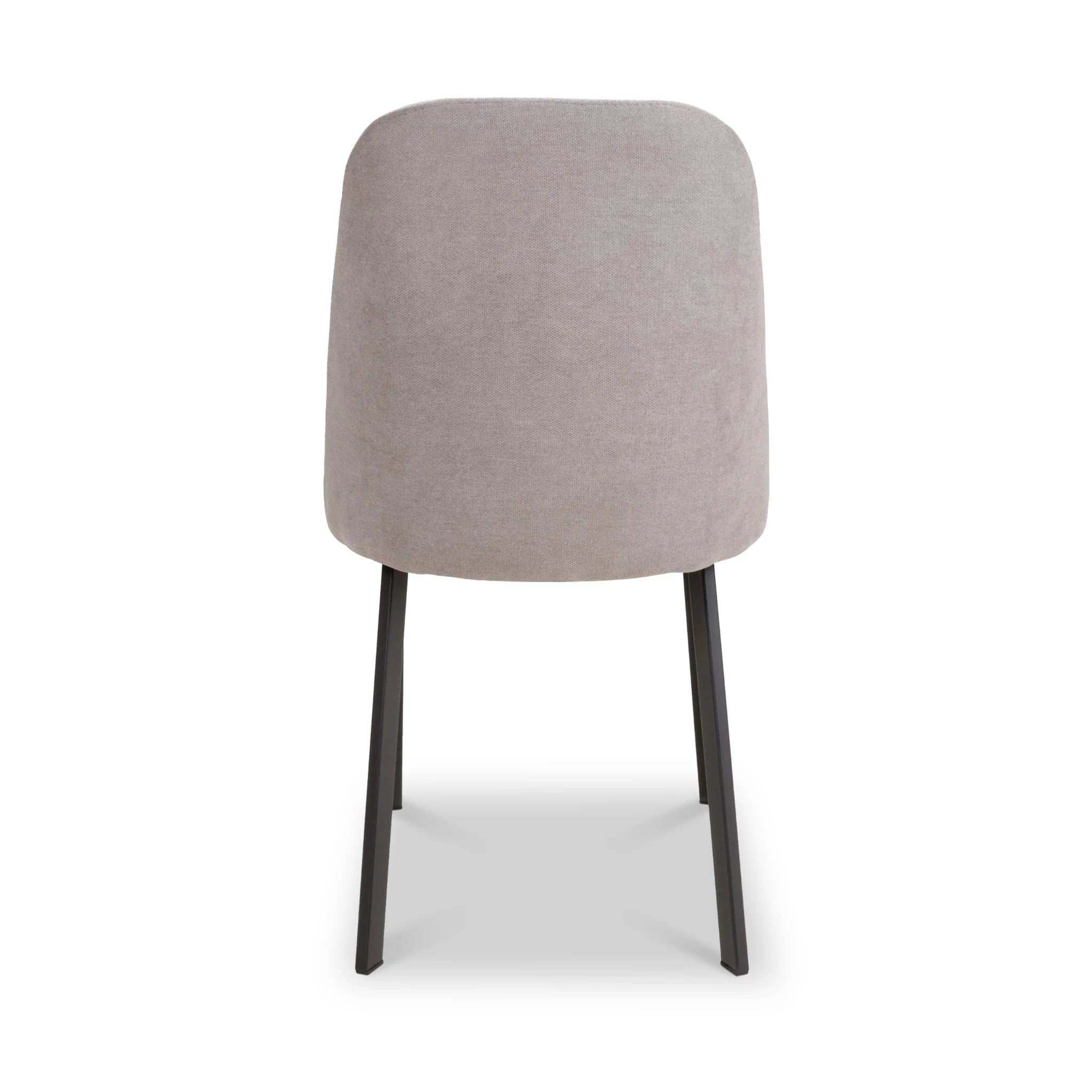Delwyn Grey Faux Linen Dining Chair - Image 8