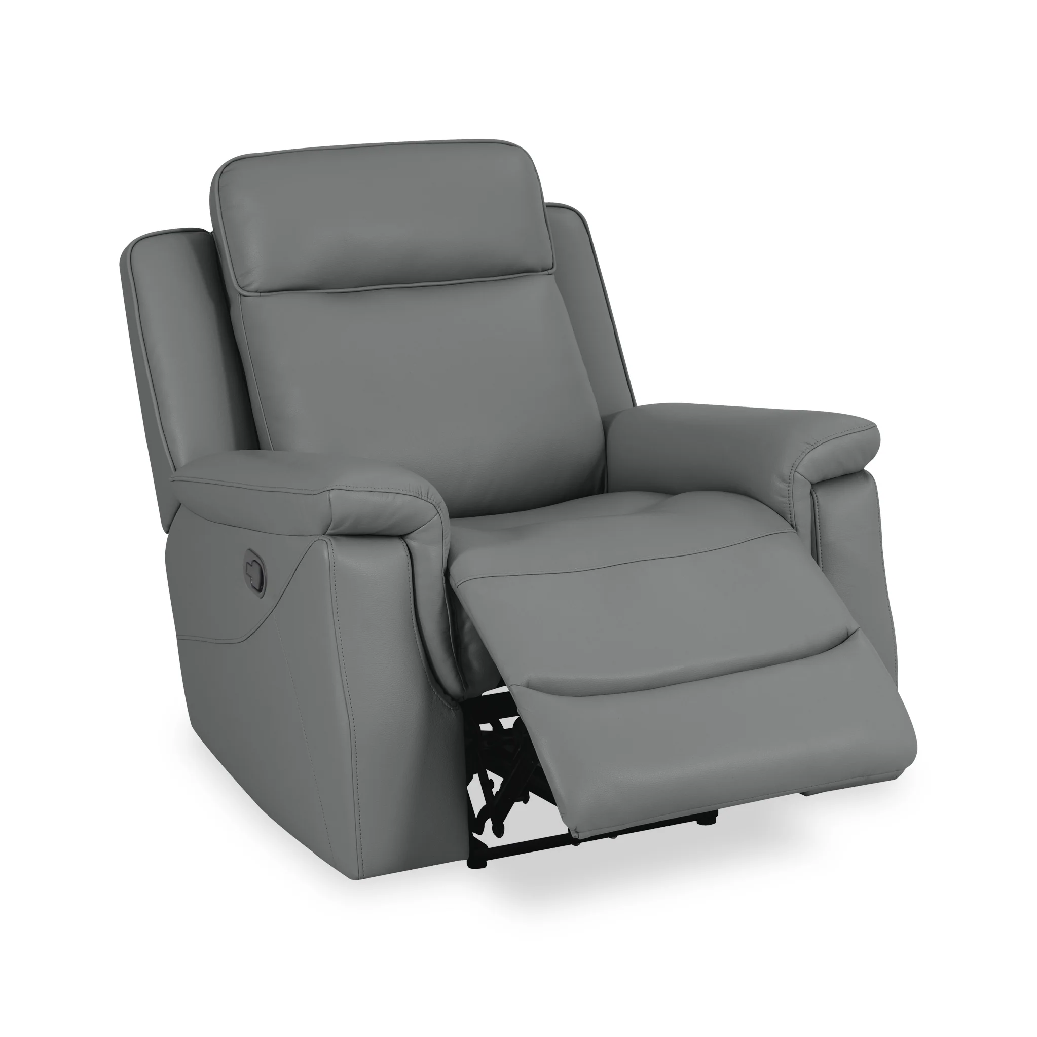 Denbor Leather Recliner Armchair - Image 3