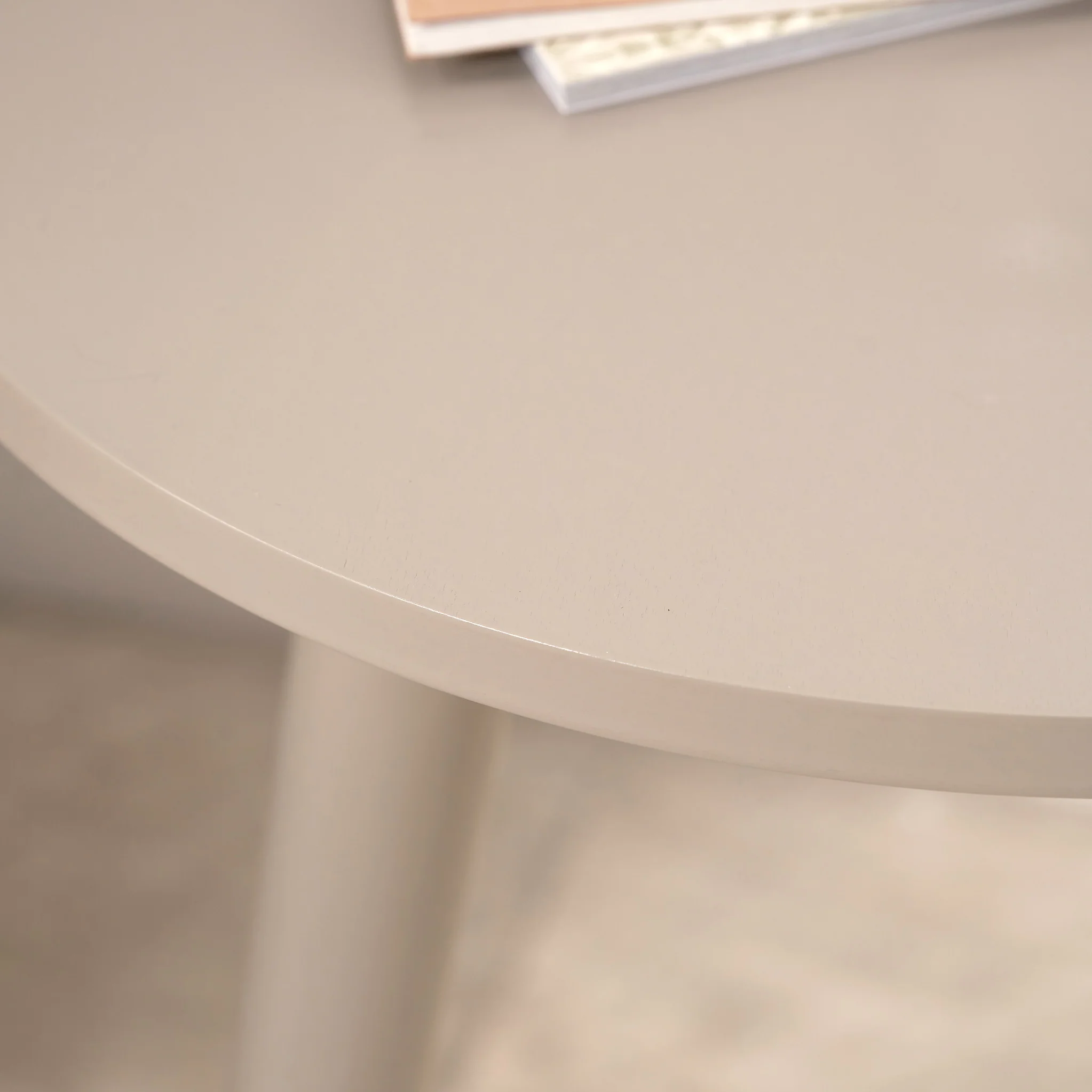 Devonshire Pine Round Side Table - Image 4