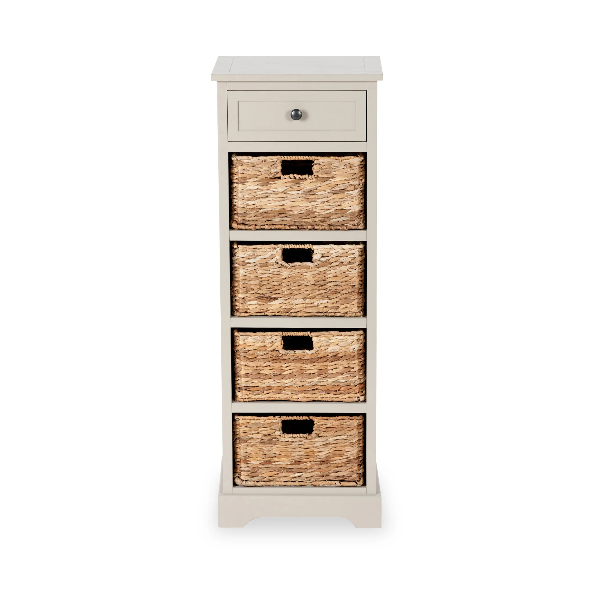 Devonshire Pine Tallboy with Baskets - Image 3