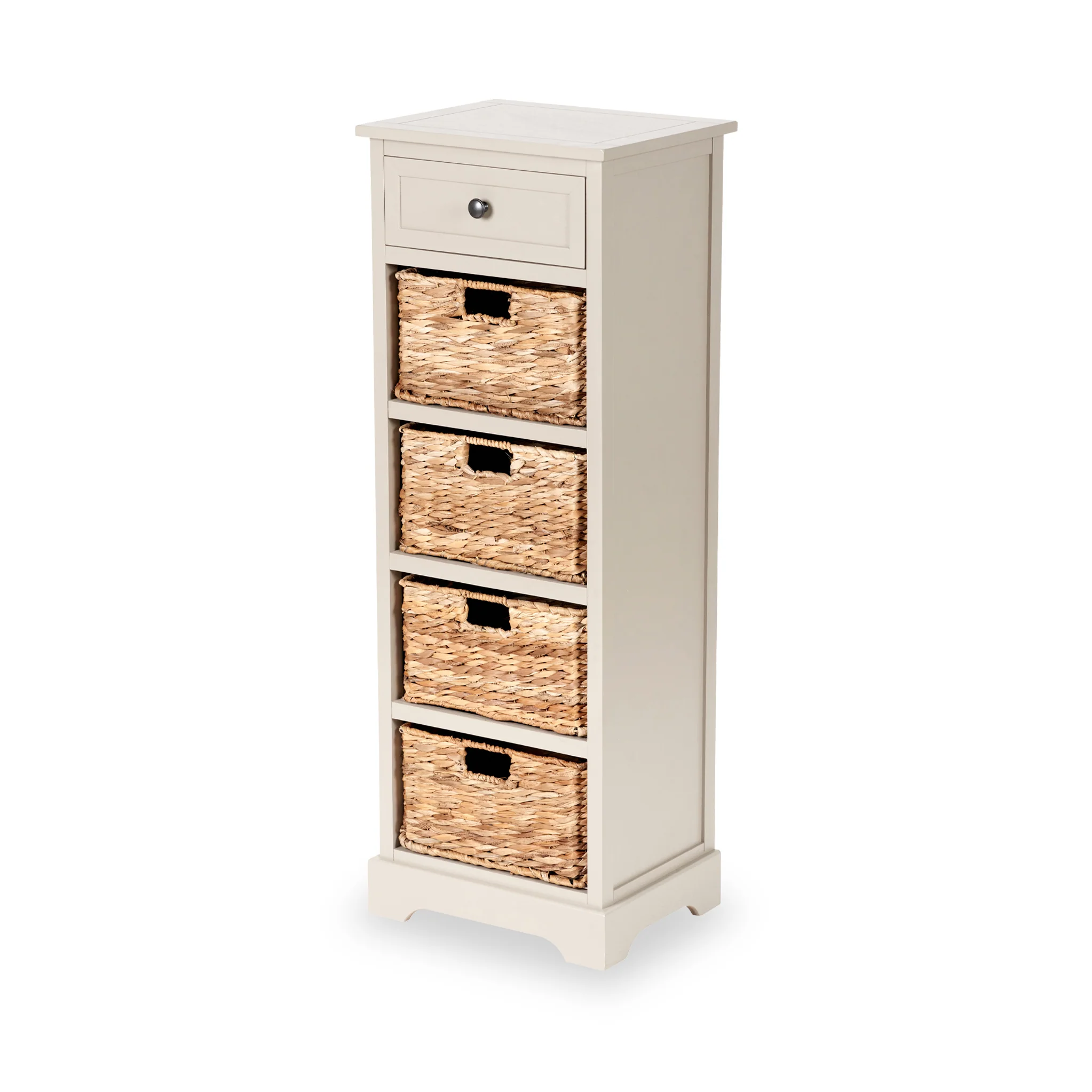 Devonshire Pine Tallboy with Baskets - Image 7