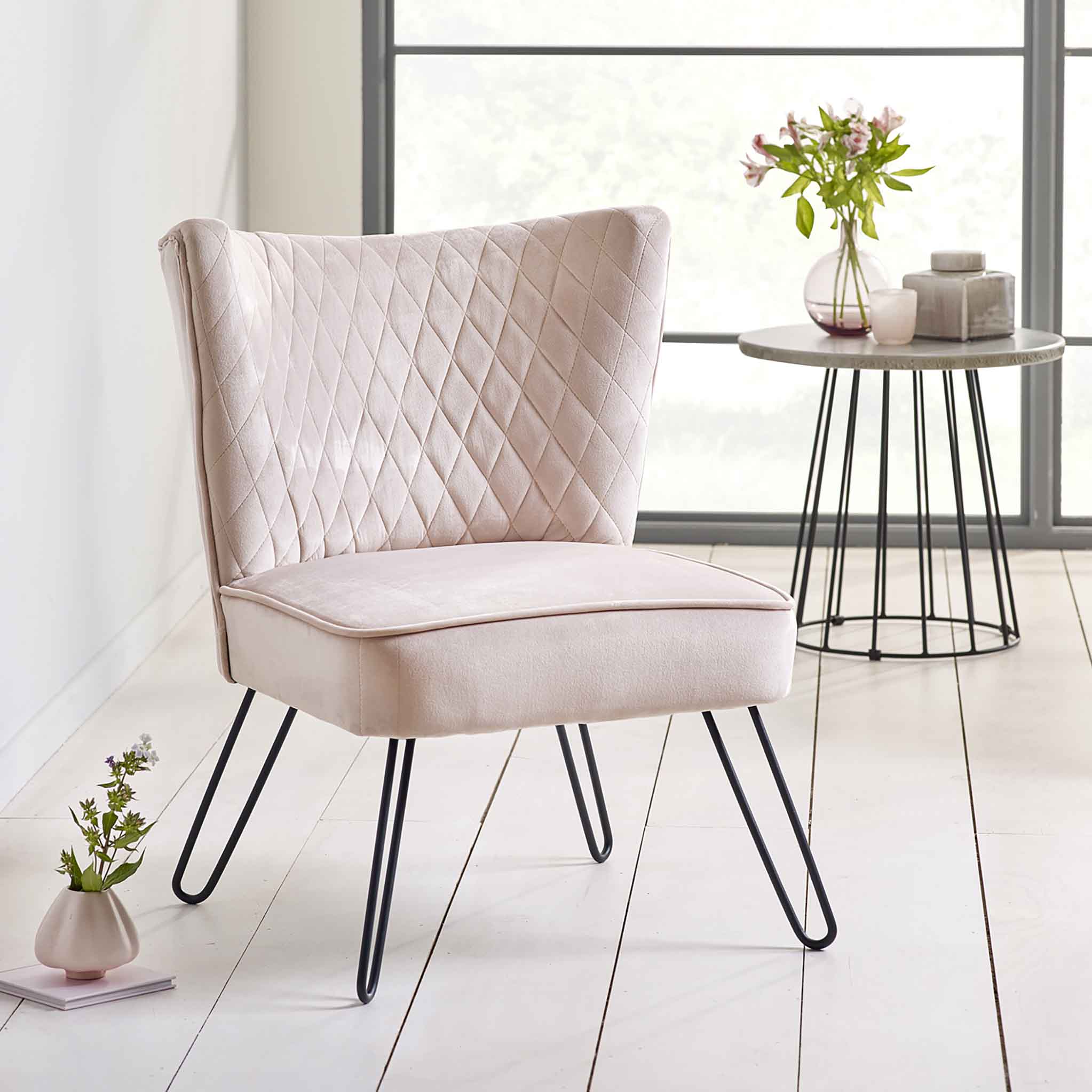 Dixie Velvet Accent Chair - Image 21