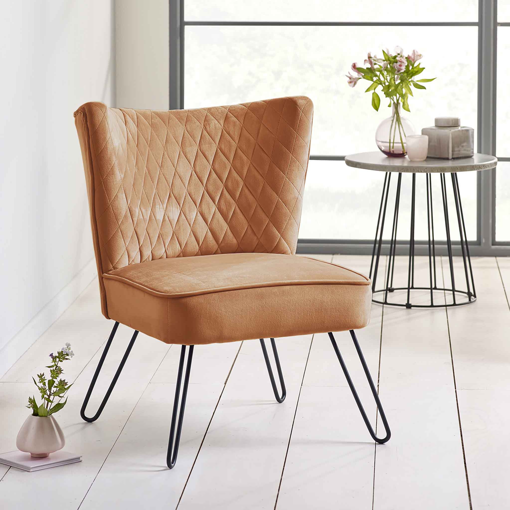 Dixie Velvet Accent Chair - Image 31