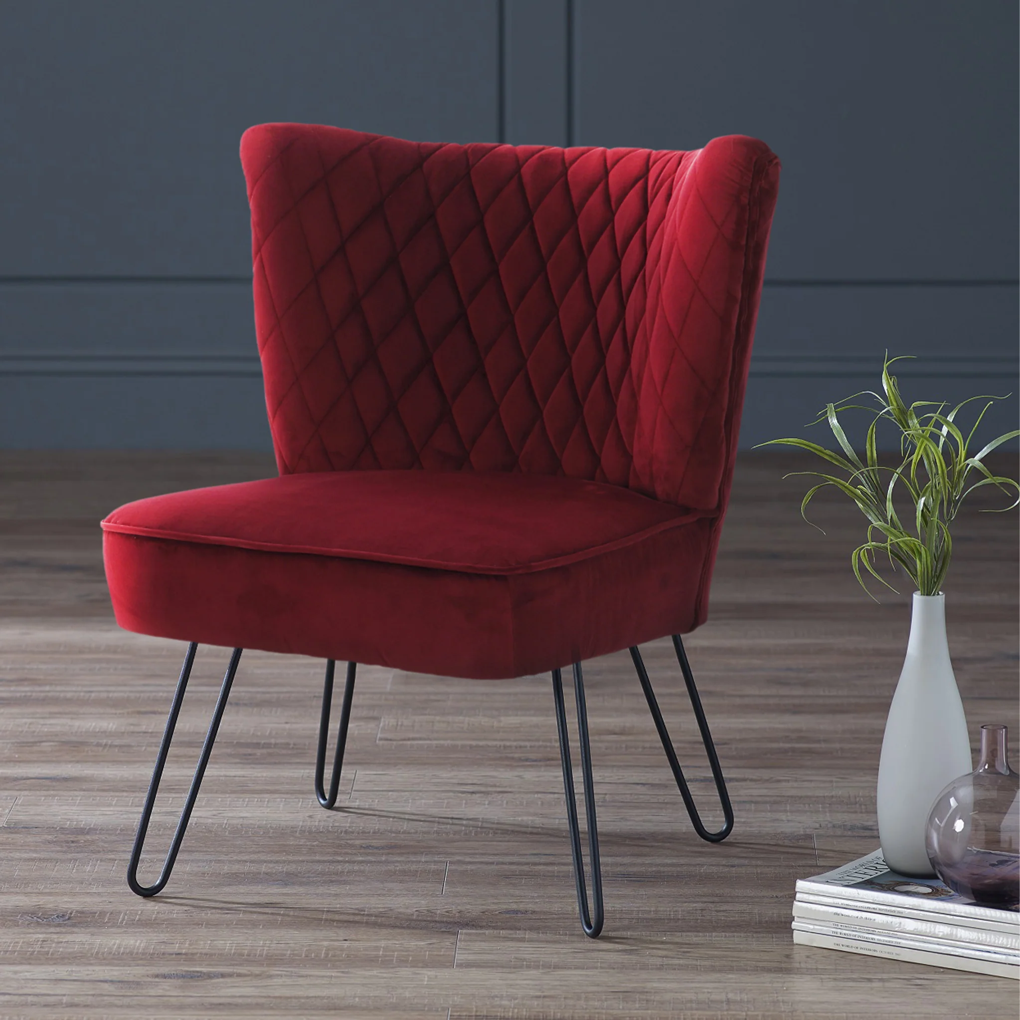 Dixie Velvet Accent Chair - Image 40