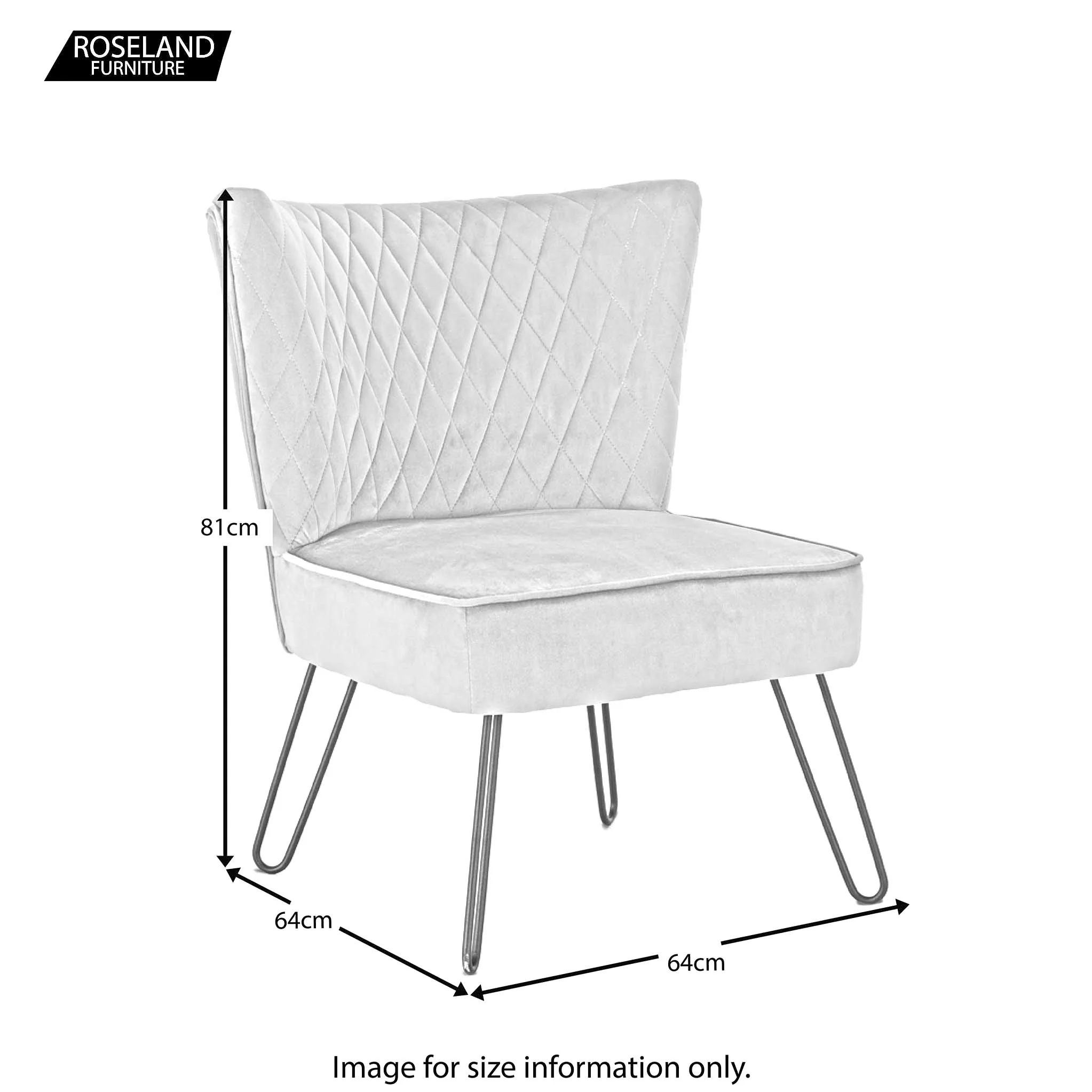 Dixie Velvet Accent Chair - Image 43