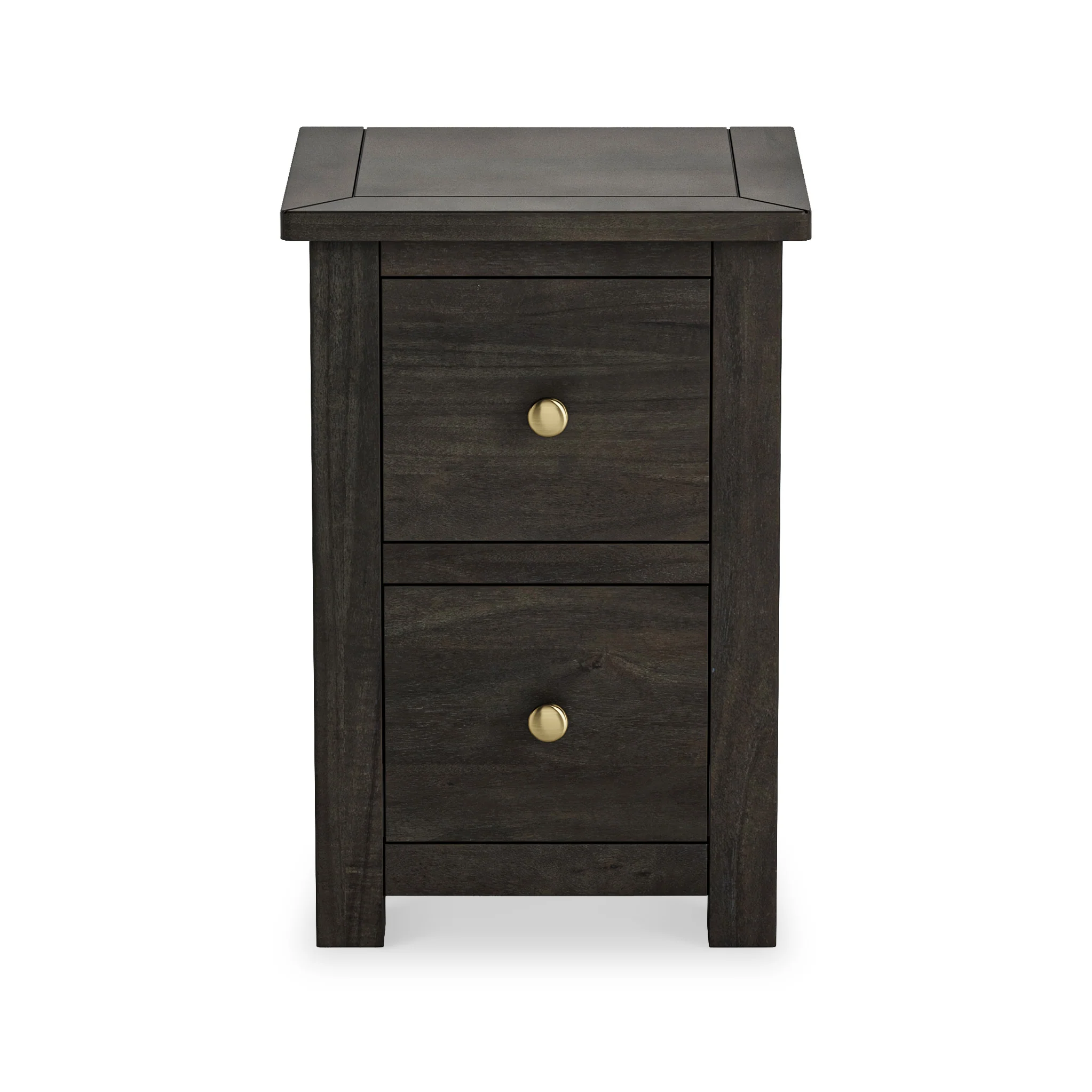 Duchy Acacia 2 Drawer Bedside Table - Image 10