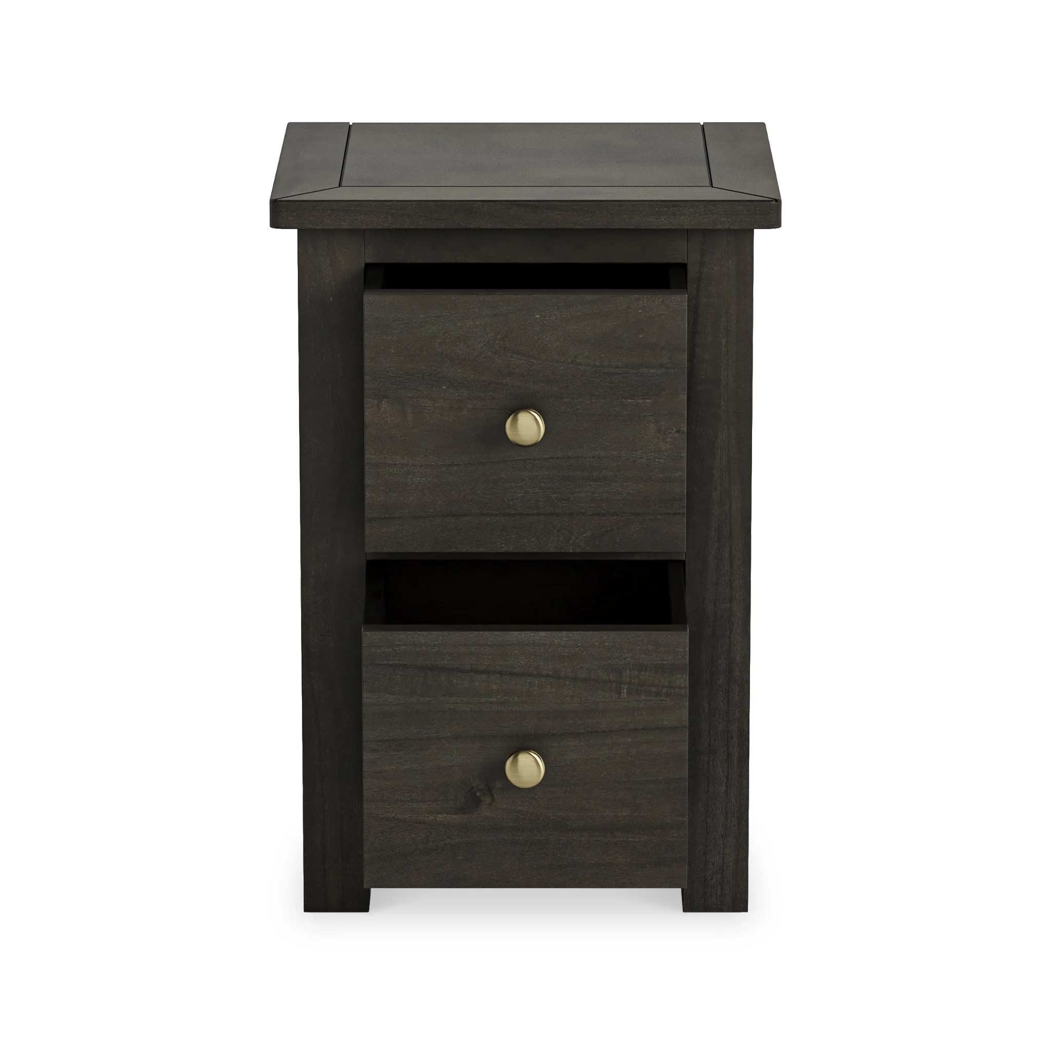 Duchy Acacia 2 Drawer Bedside Table - Image 11