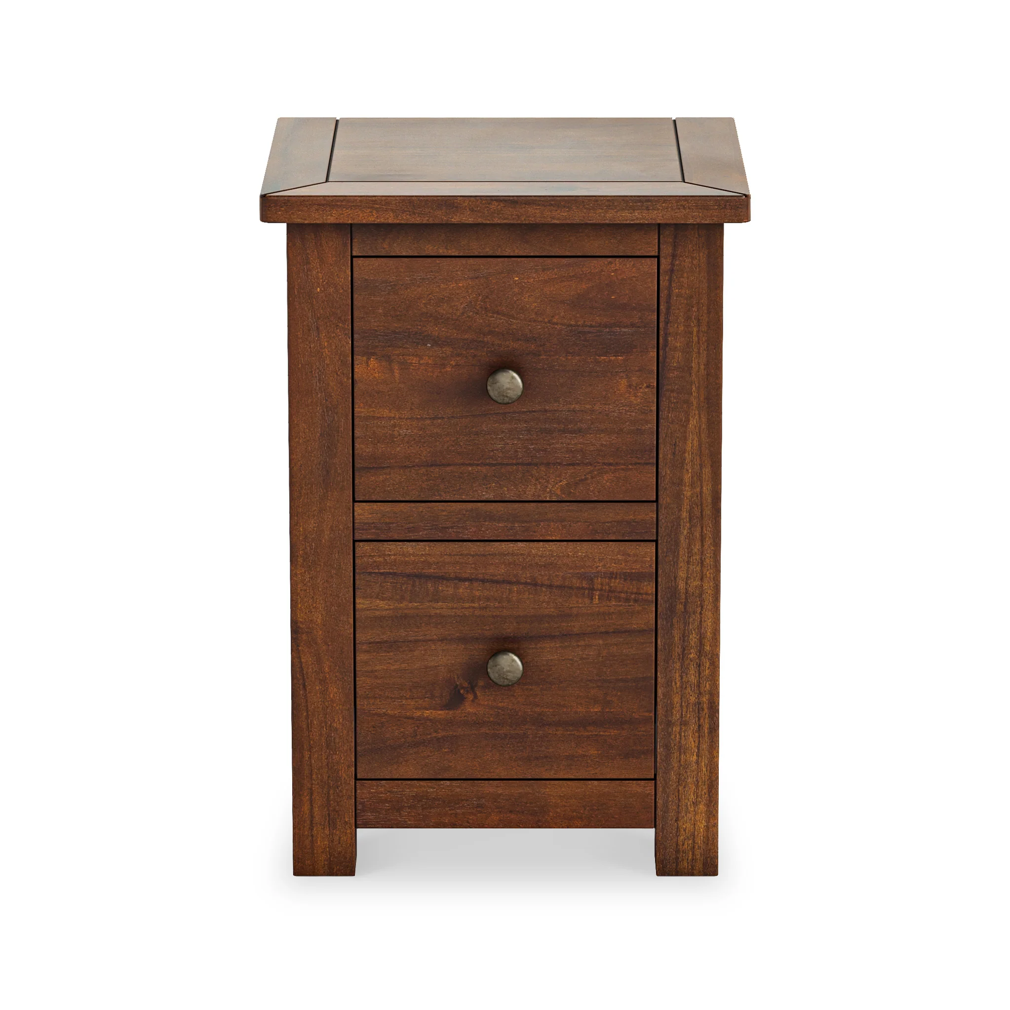 Duchy Acacia 2 Drawer Bedside Table - Image 3