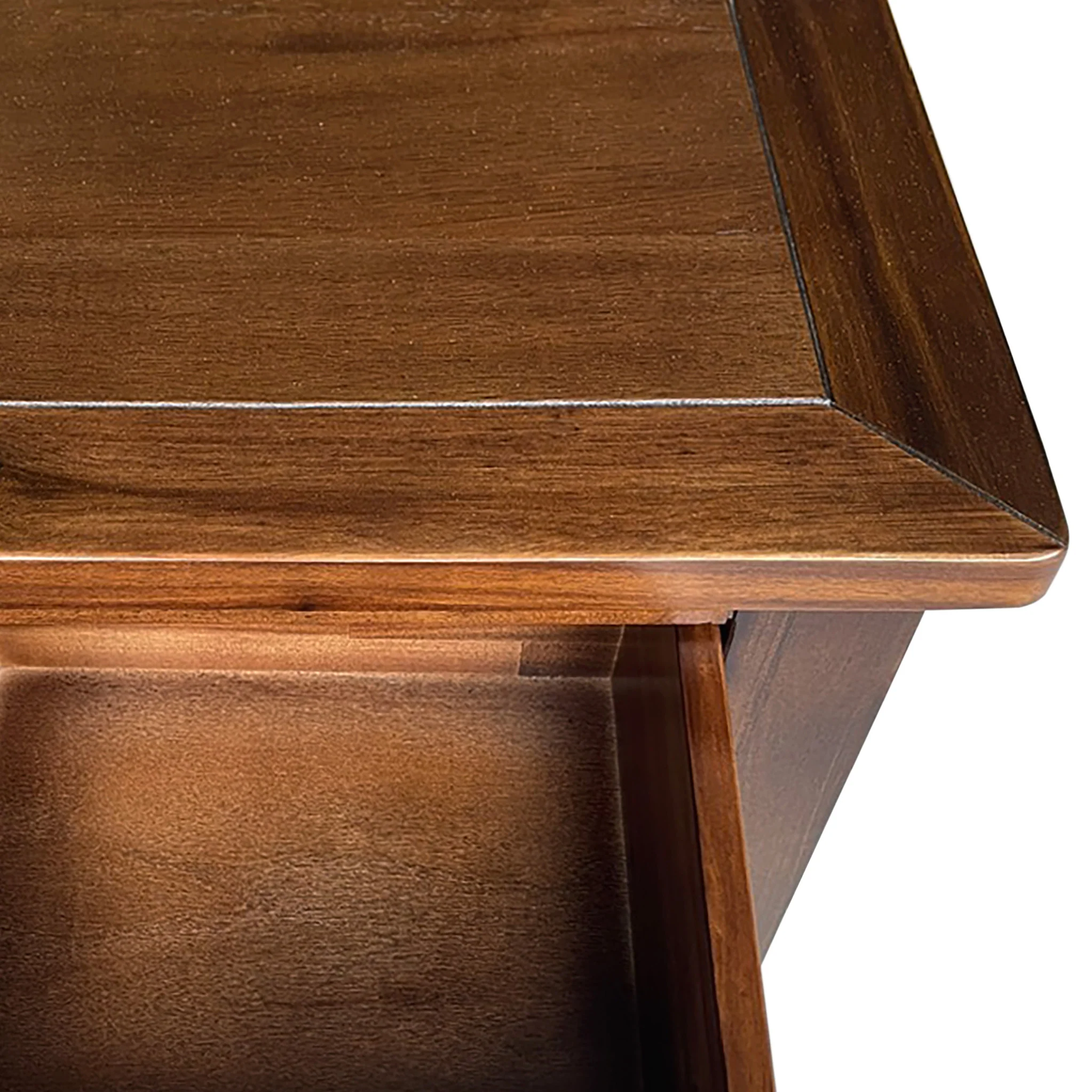 Duchy Acacia 2 Drawer Bedside Table - Image 7