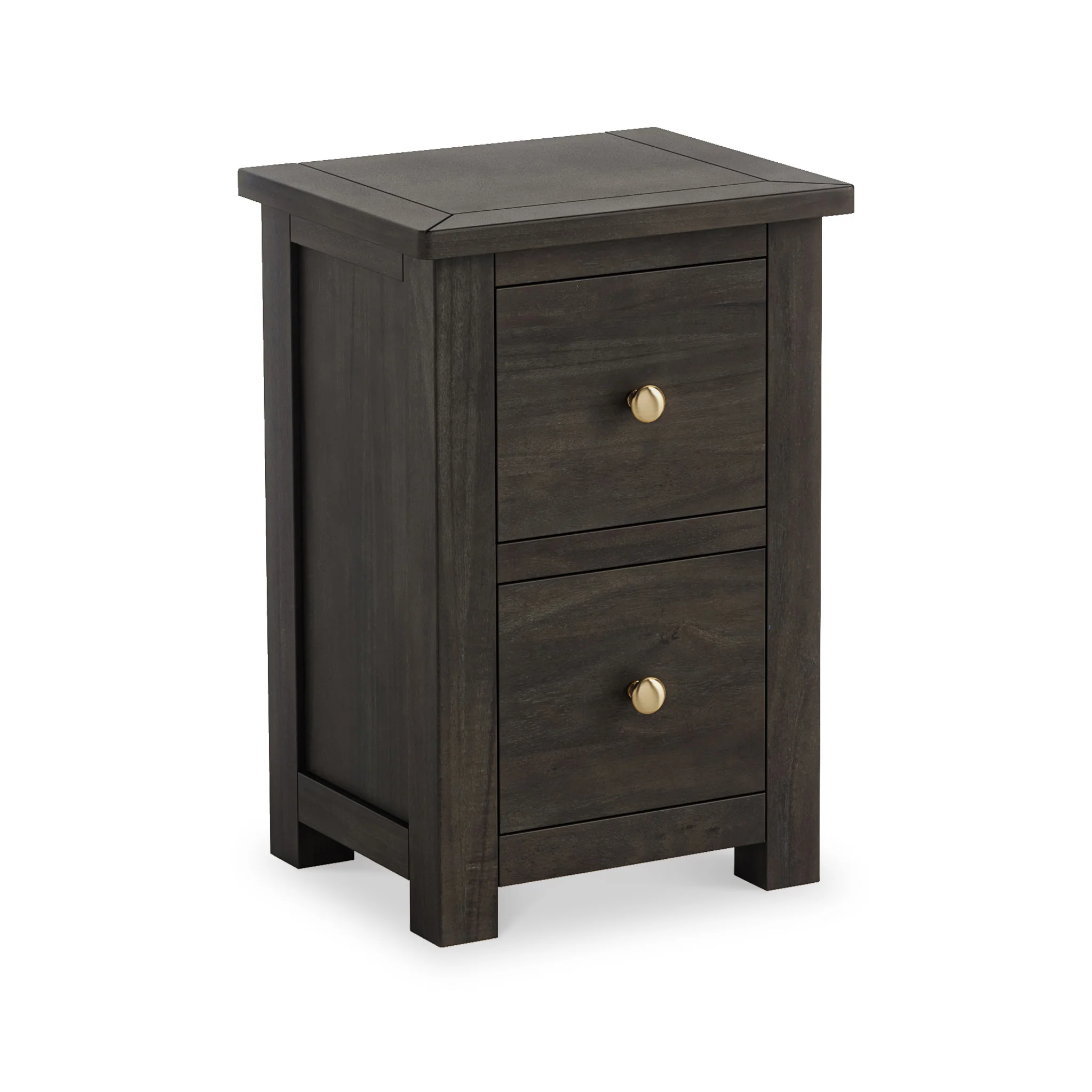 Duchy Acacia 2 Drawer Bedside Table - Image 8