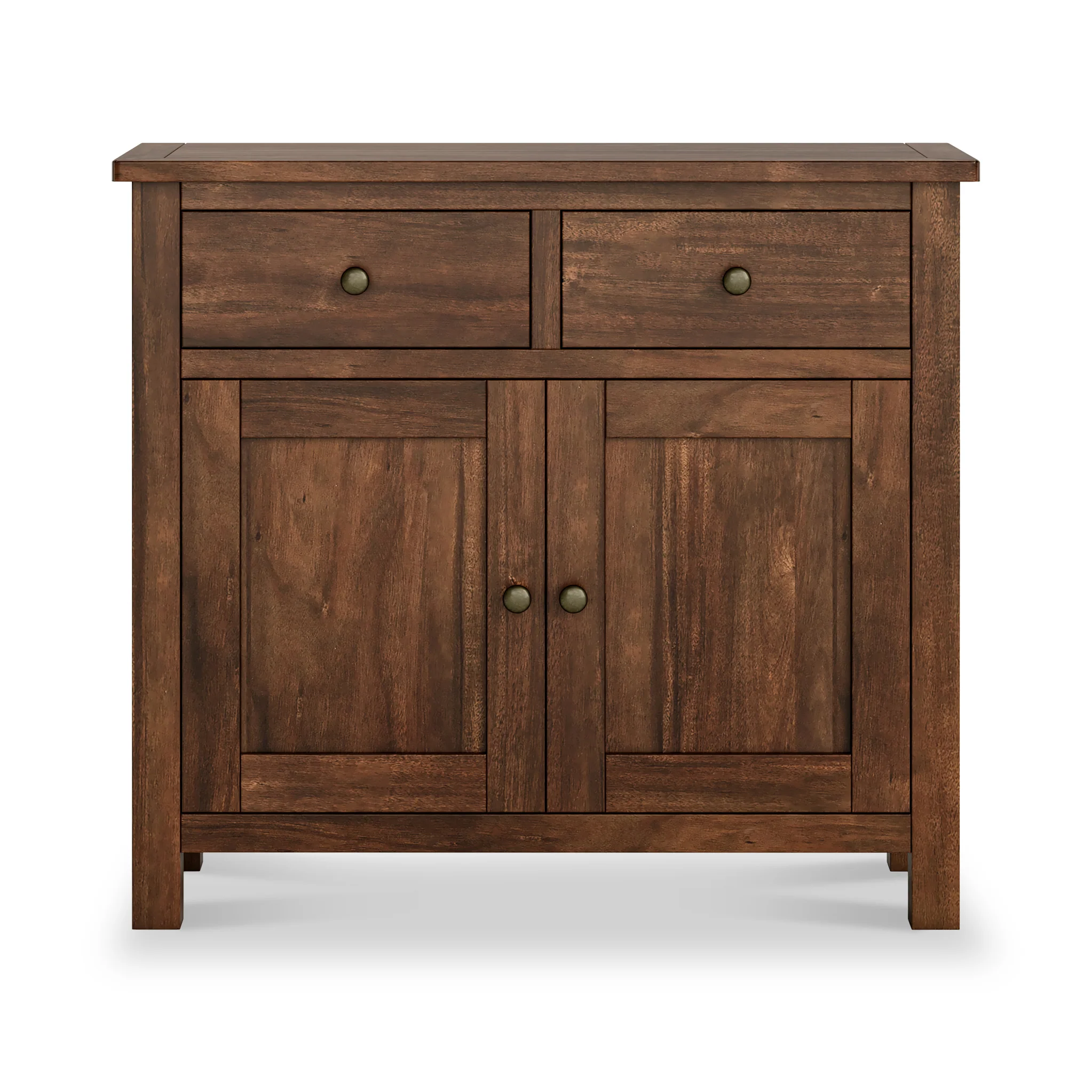 Duchy Acacia 2 Drawer Small Sideboard - Image 3