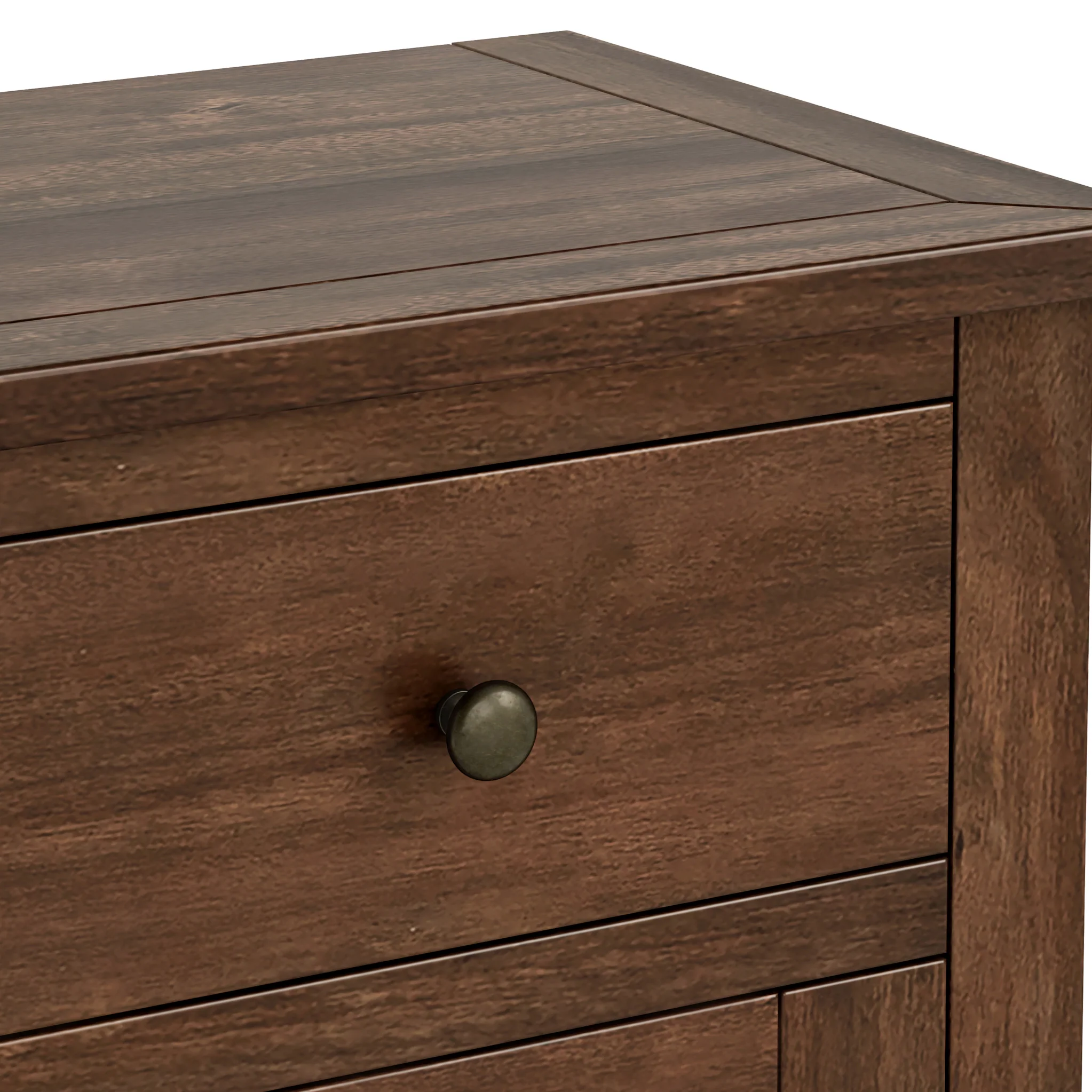 Duchy Acacia 2 Drawer Small Sideboard - Image 5