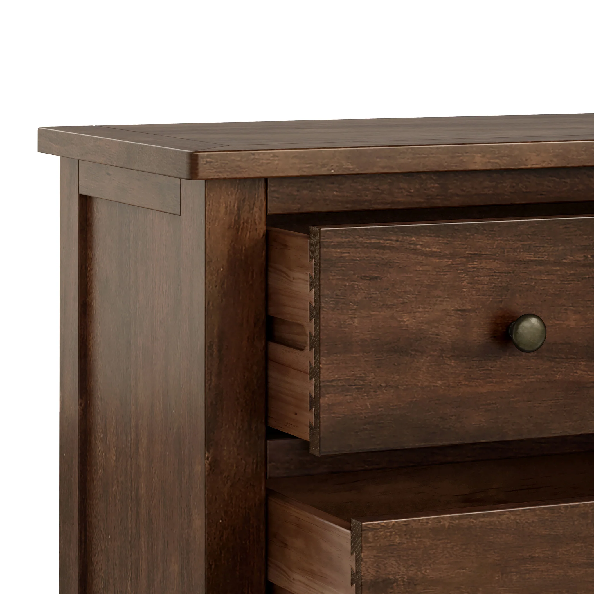 Duchy Acacia 2 over 3 Drawers Chest - Image 7