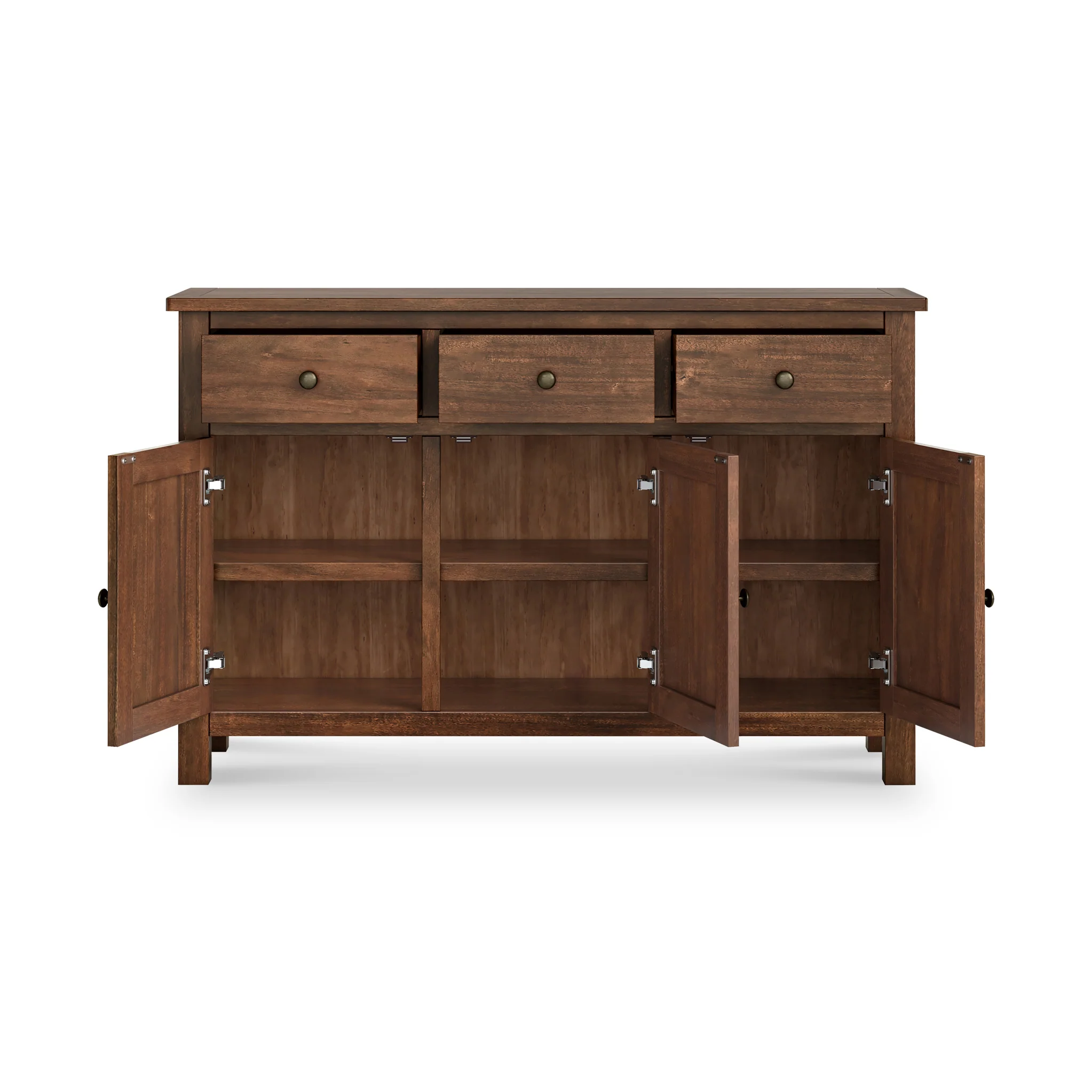 Duchy Acacia 3 Drawer Large Sideboard - Image 5