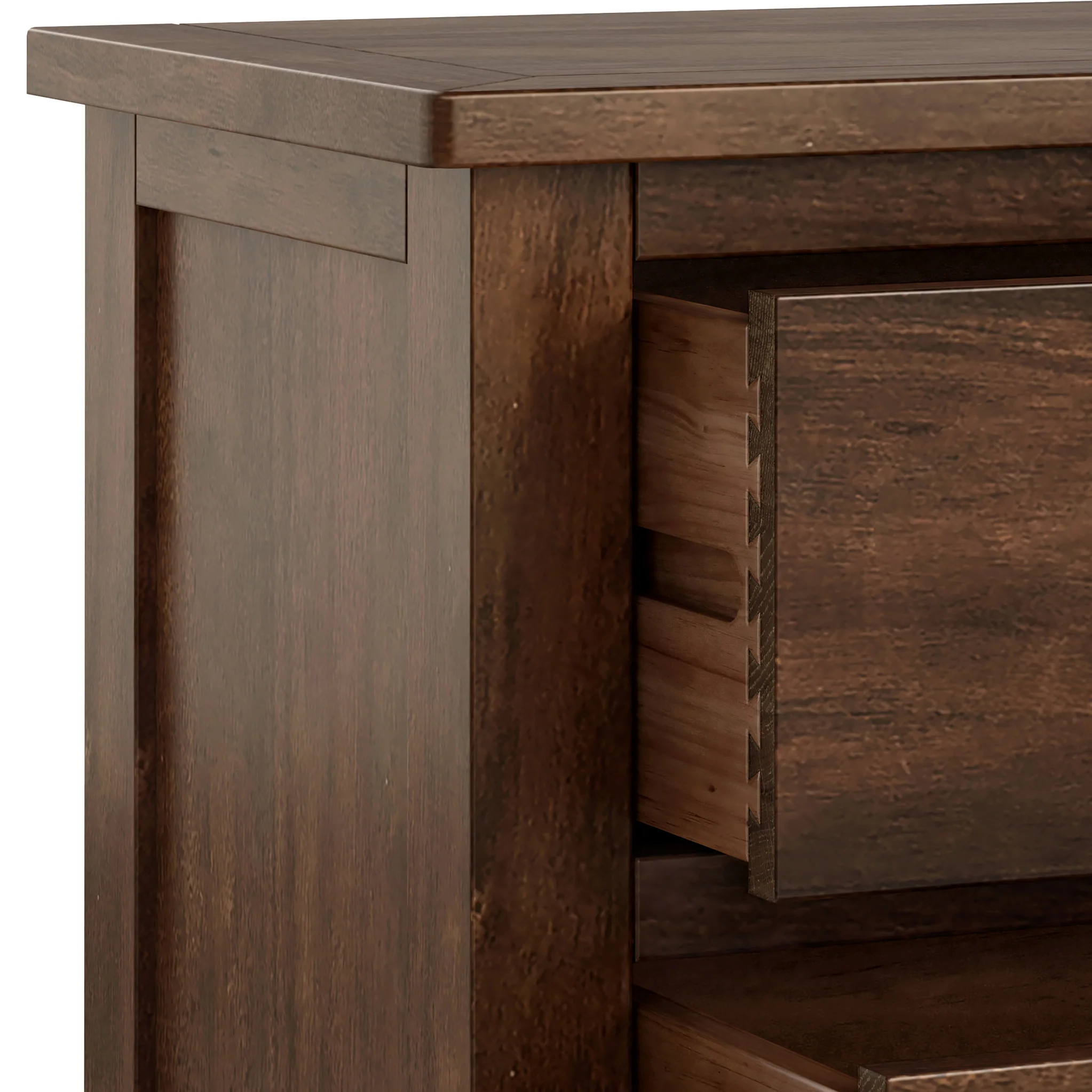 Duchy Acacia 3 Drawers Chest - Image 7