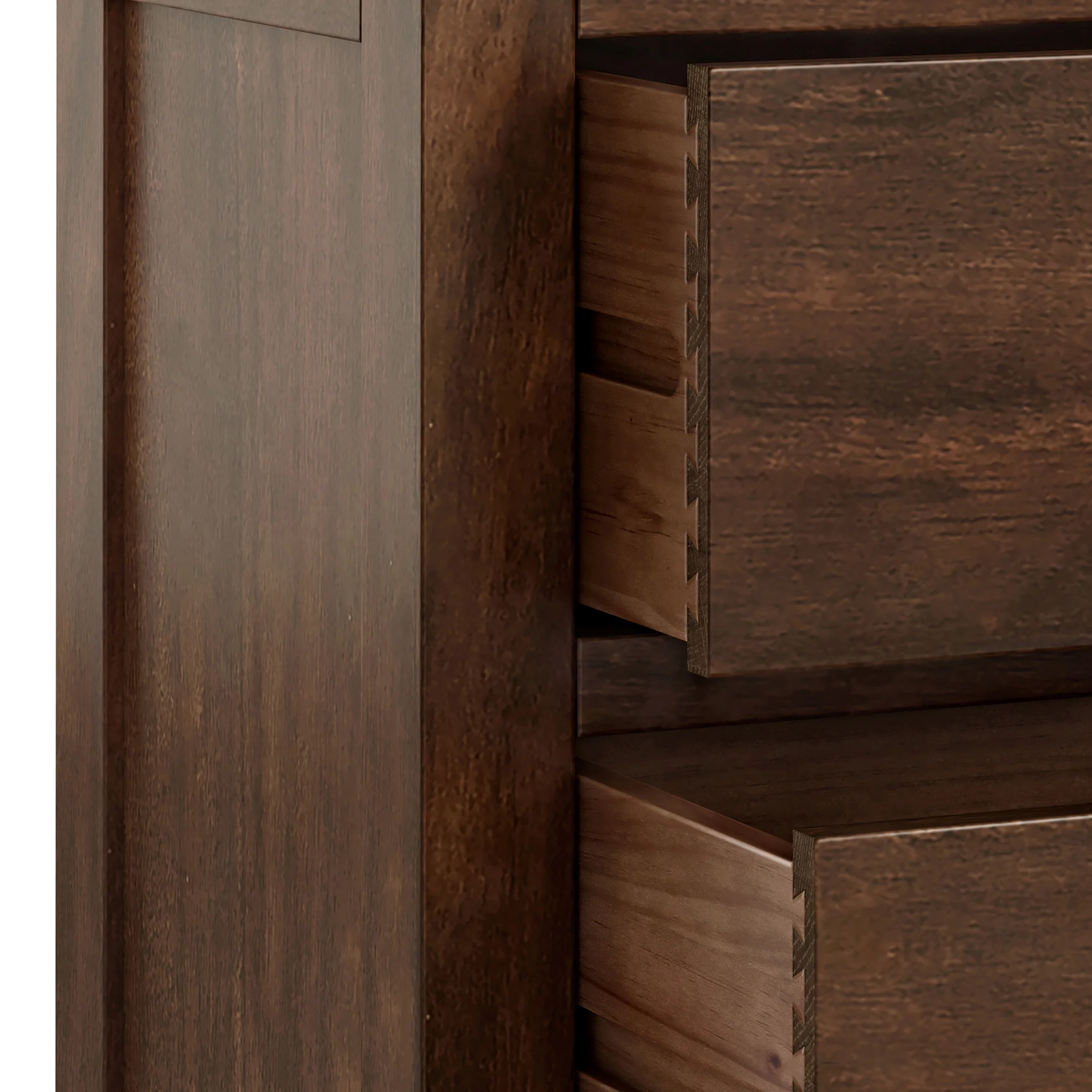Duchy Acacia 6 Drawer Chest - Image 7
